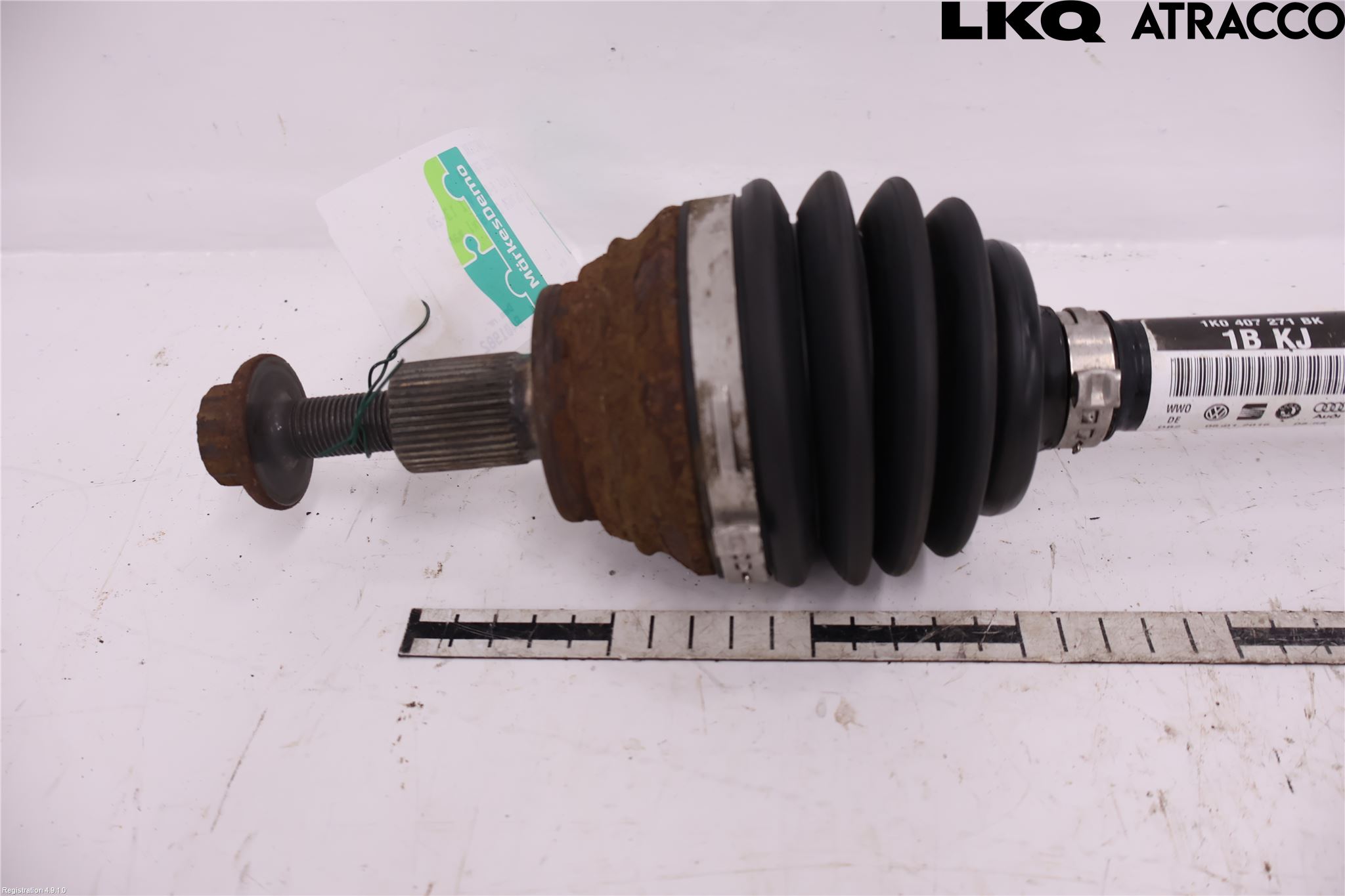 Volkswagen VW GOLF / E-GOLF VII 13-20 Drivaxel Fram Vänster
