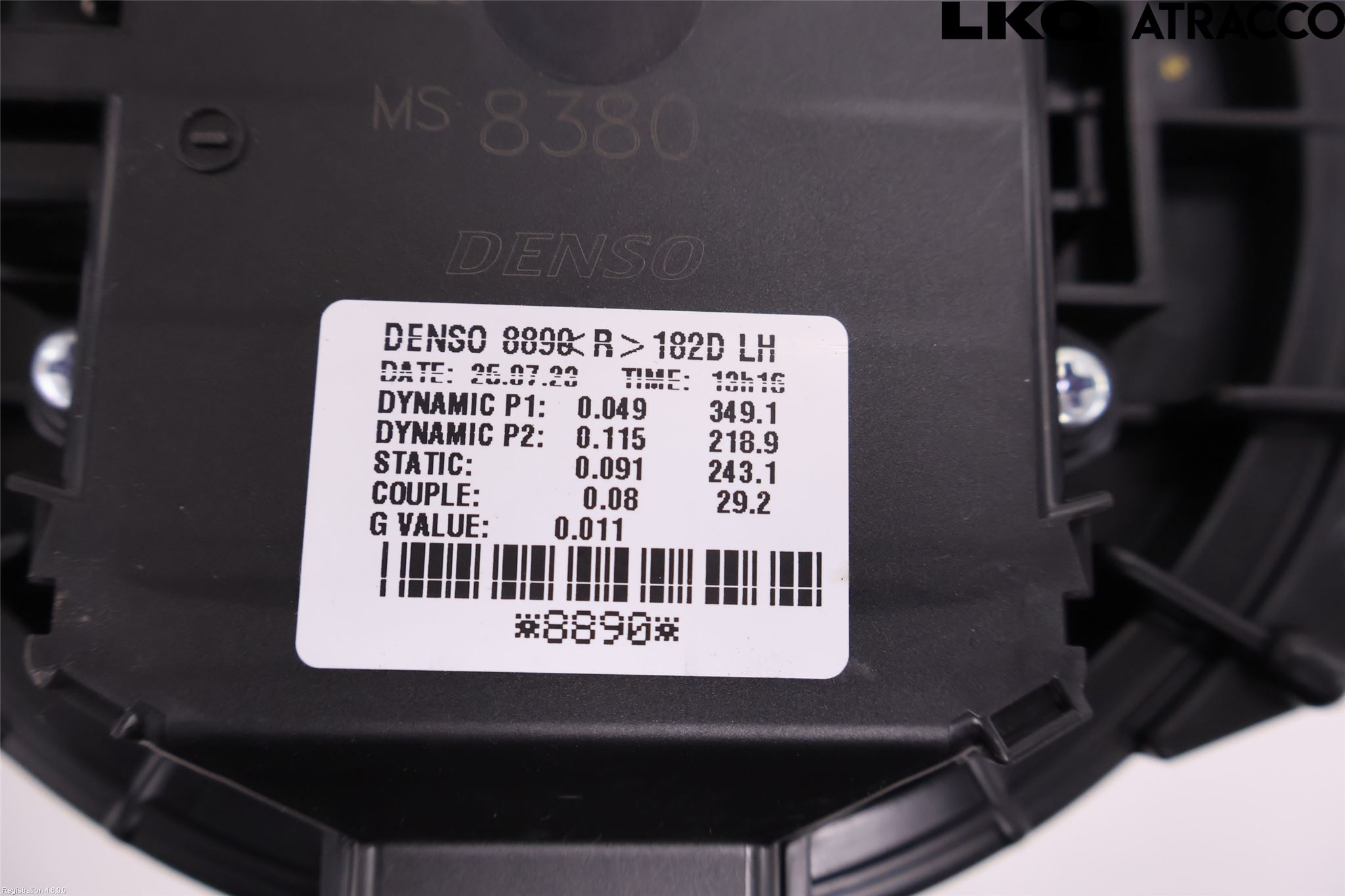 Toyota COROLLA 19- Värmefläkt