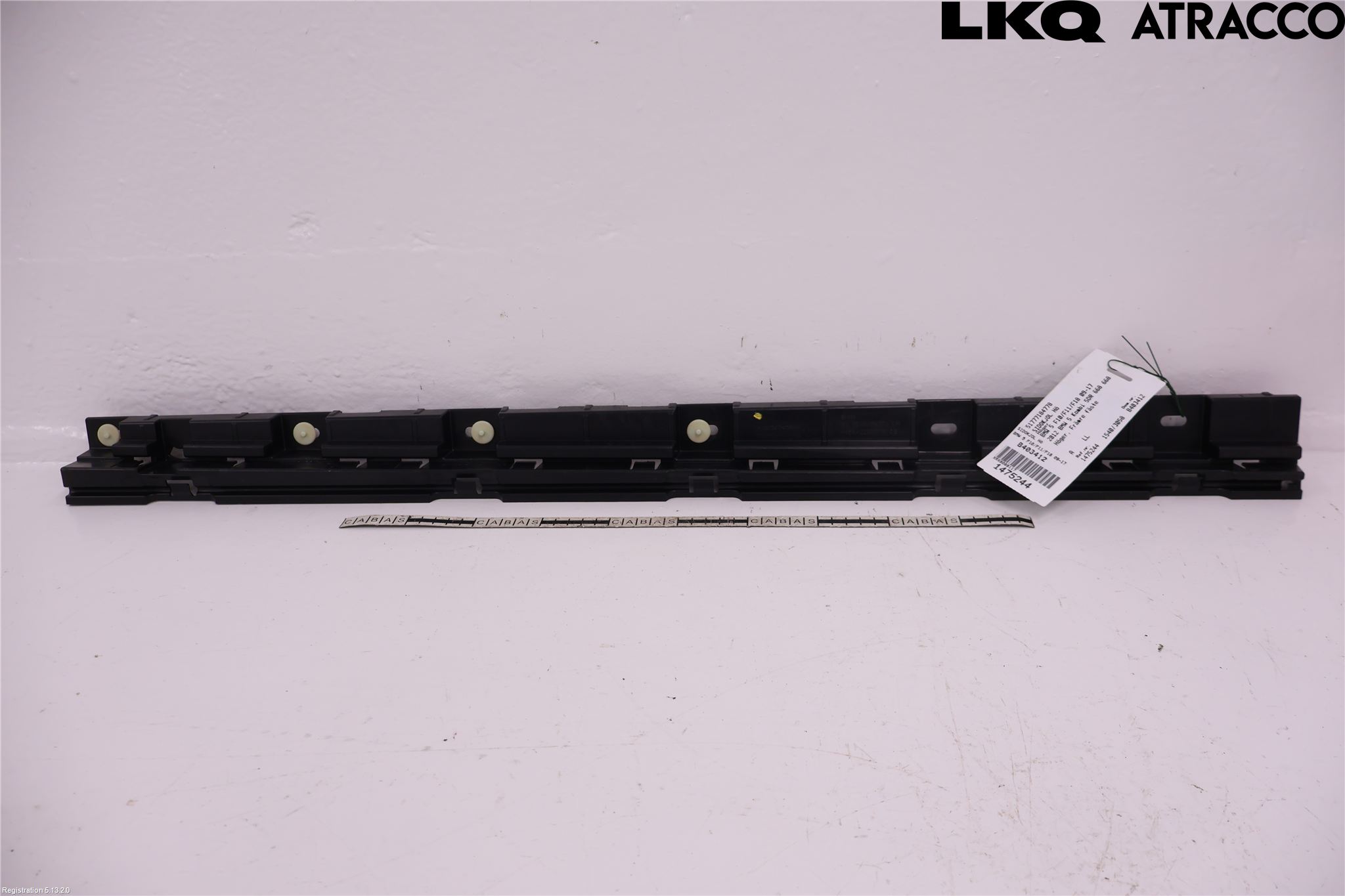 BMW 5 F10/F11/F18 09-17 Sidokjol Hö