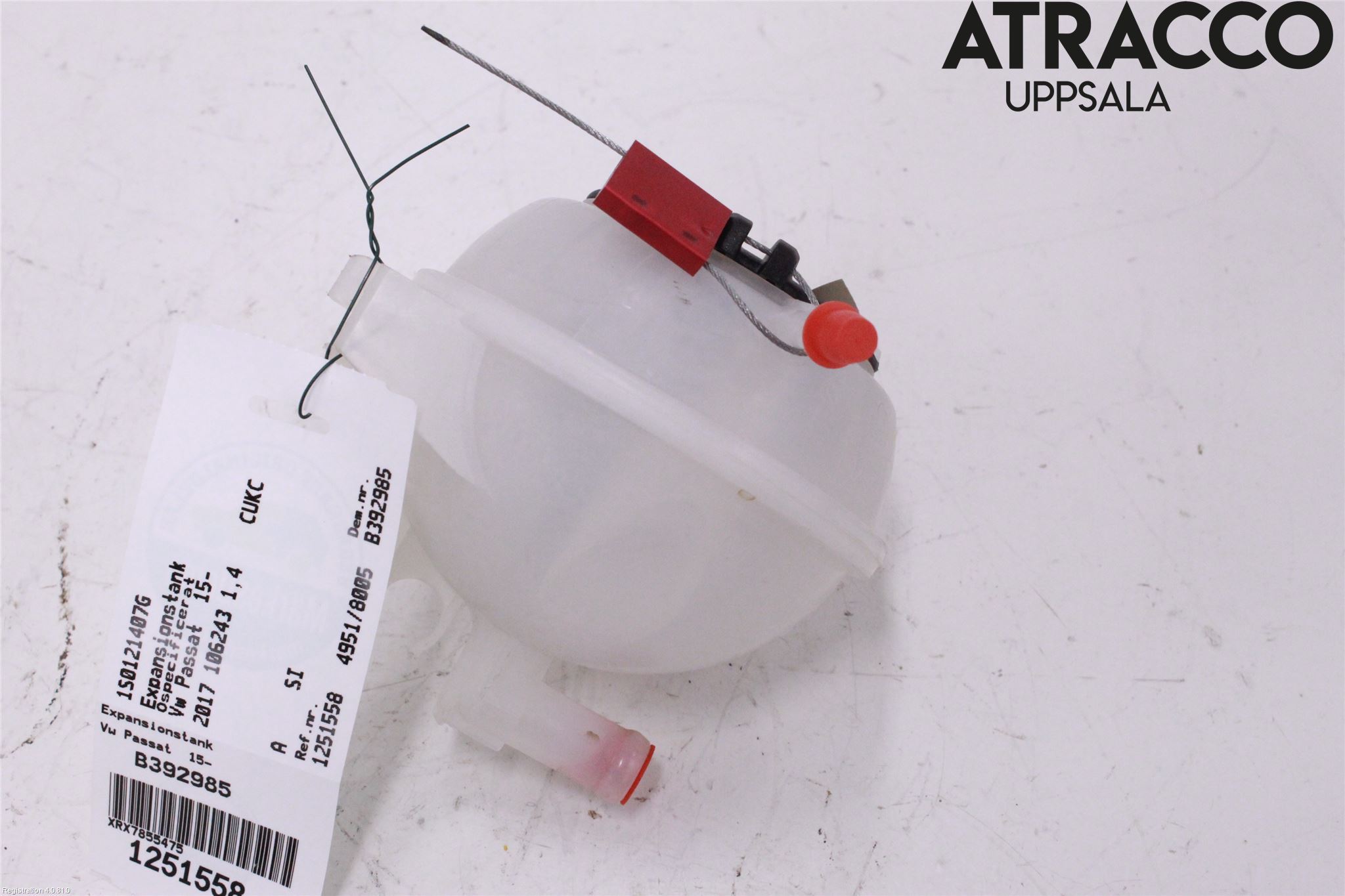 Volkswagen VW PASSAT 15-19 Expansionstank