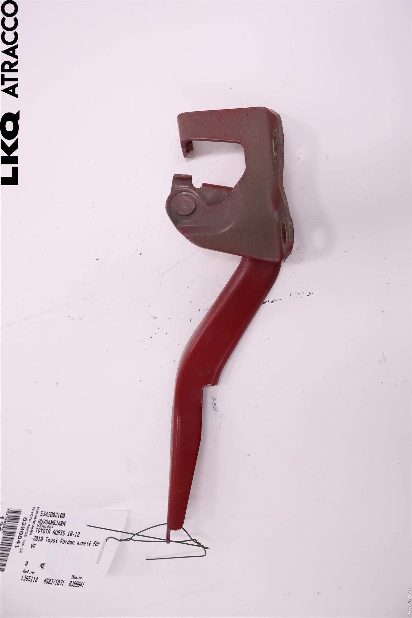 Toyota AURIS 10-12 Huvgångjärn