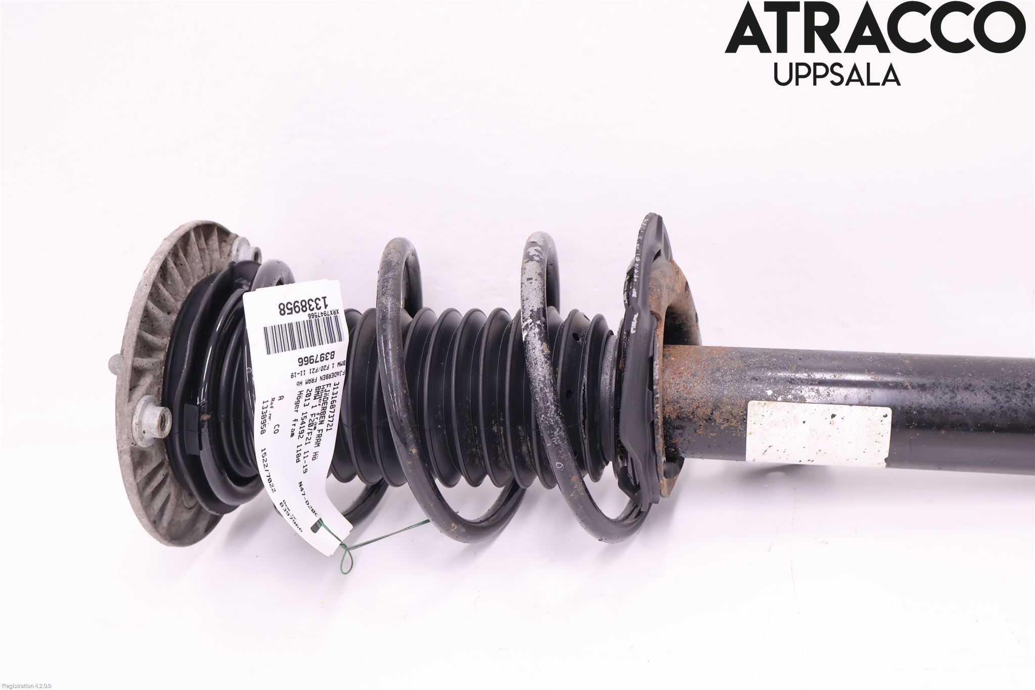 BMW 1 F20/F21 11-19 Fjäderben Fram Höger