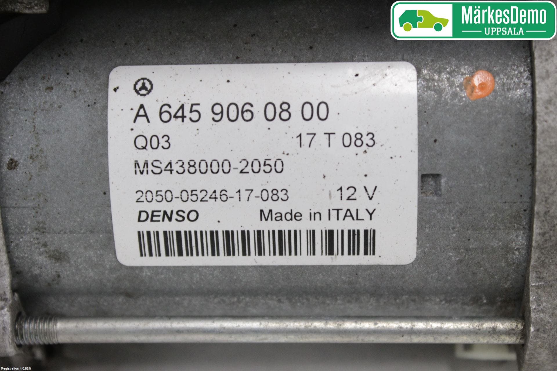 Mercedes-Benz MB A-KLASS (W176) 13-18 Startmotor Diesel