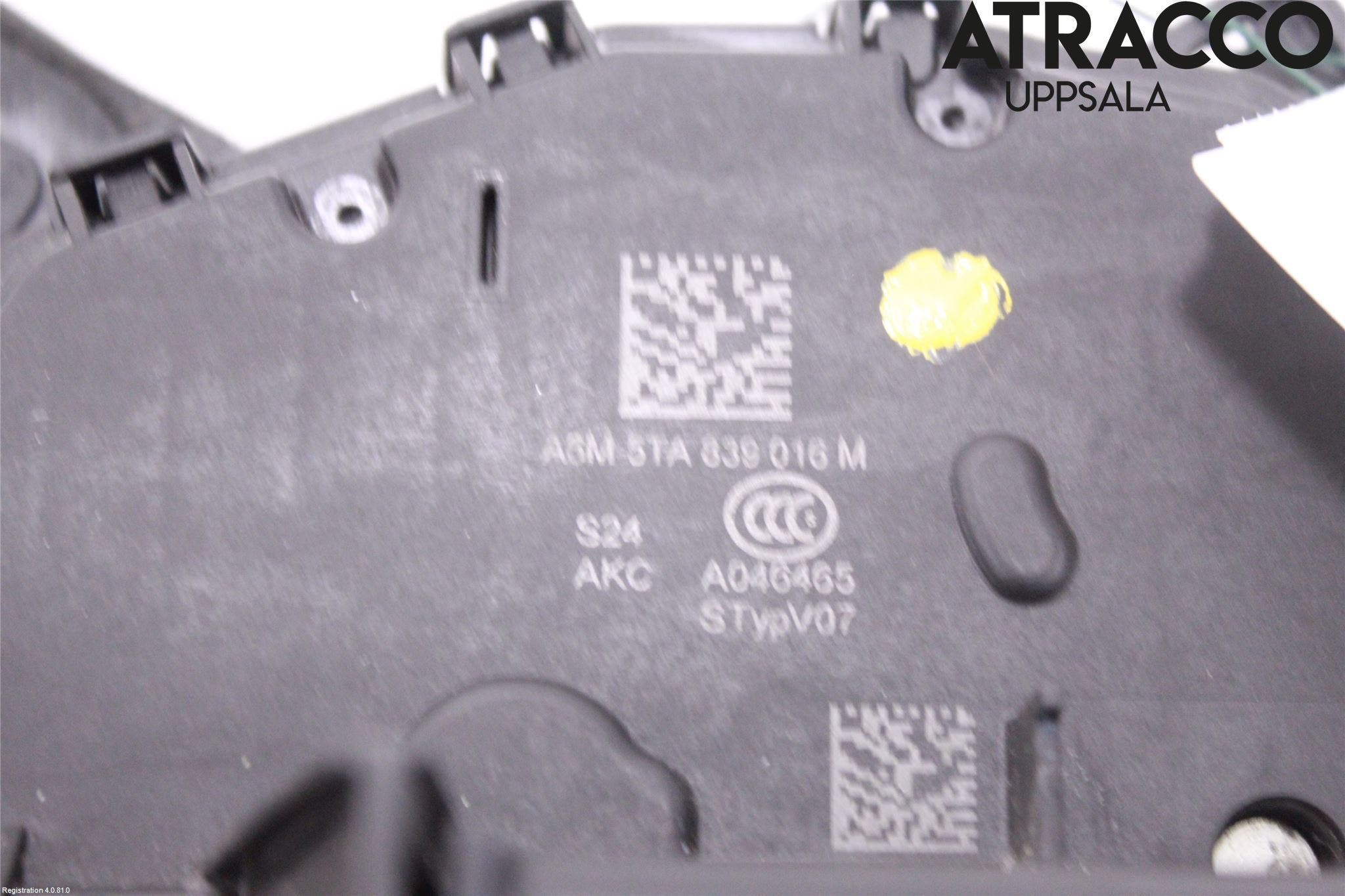 Skoda SUPERB 16-24 Låskista-Dörrlås