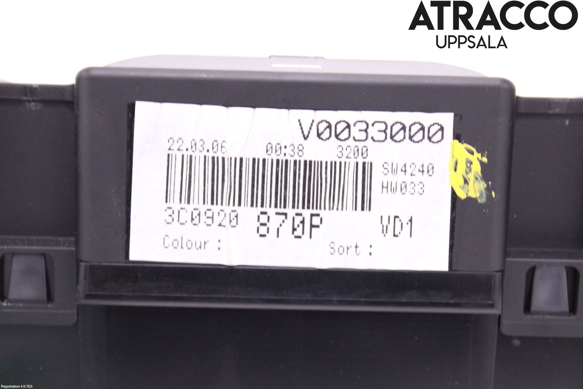 Volkswagen VW PASSAT 05-11 Instrument Komb