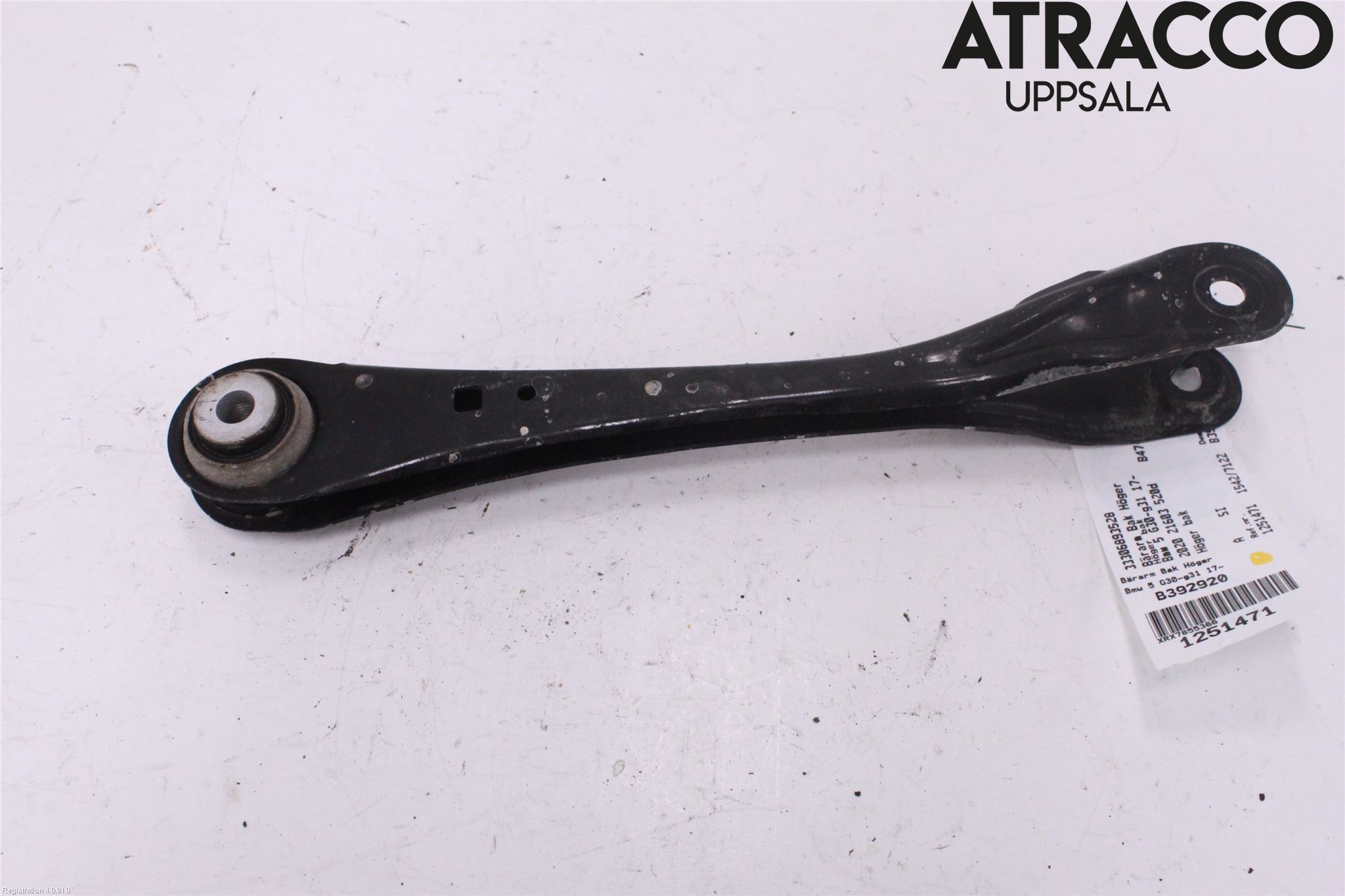 BMW 5 G30/G31/F90 17-23 Bärarm Bak Höger