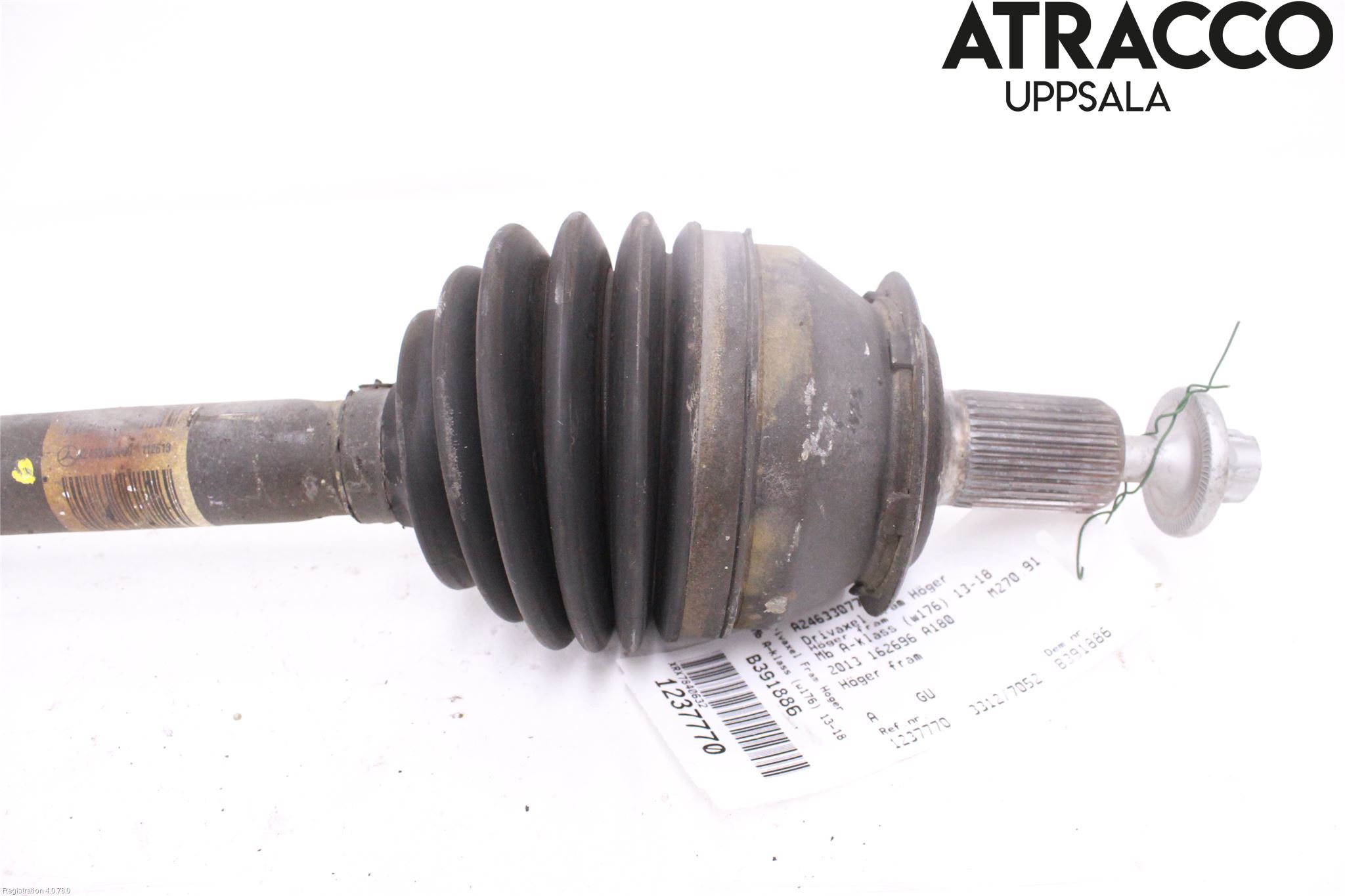 Mercedes-Benz MB A-KLASS (W176) 13-18 Drivaxel Fram Höger