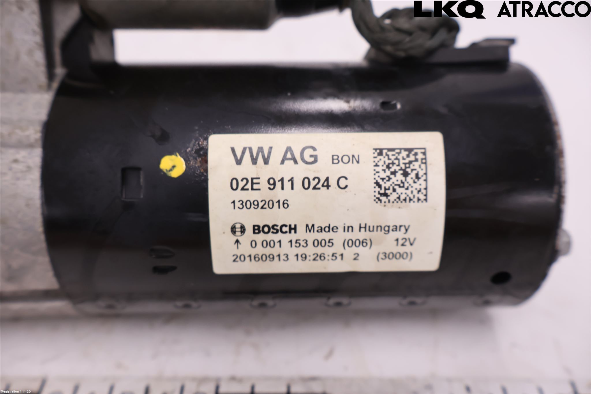 Volkswagen VW CADDY 16-20 Startmotor Diesel