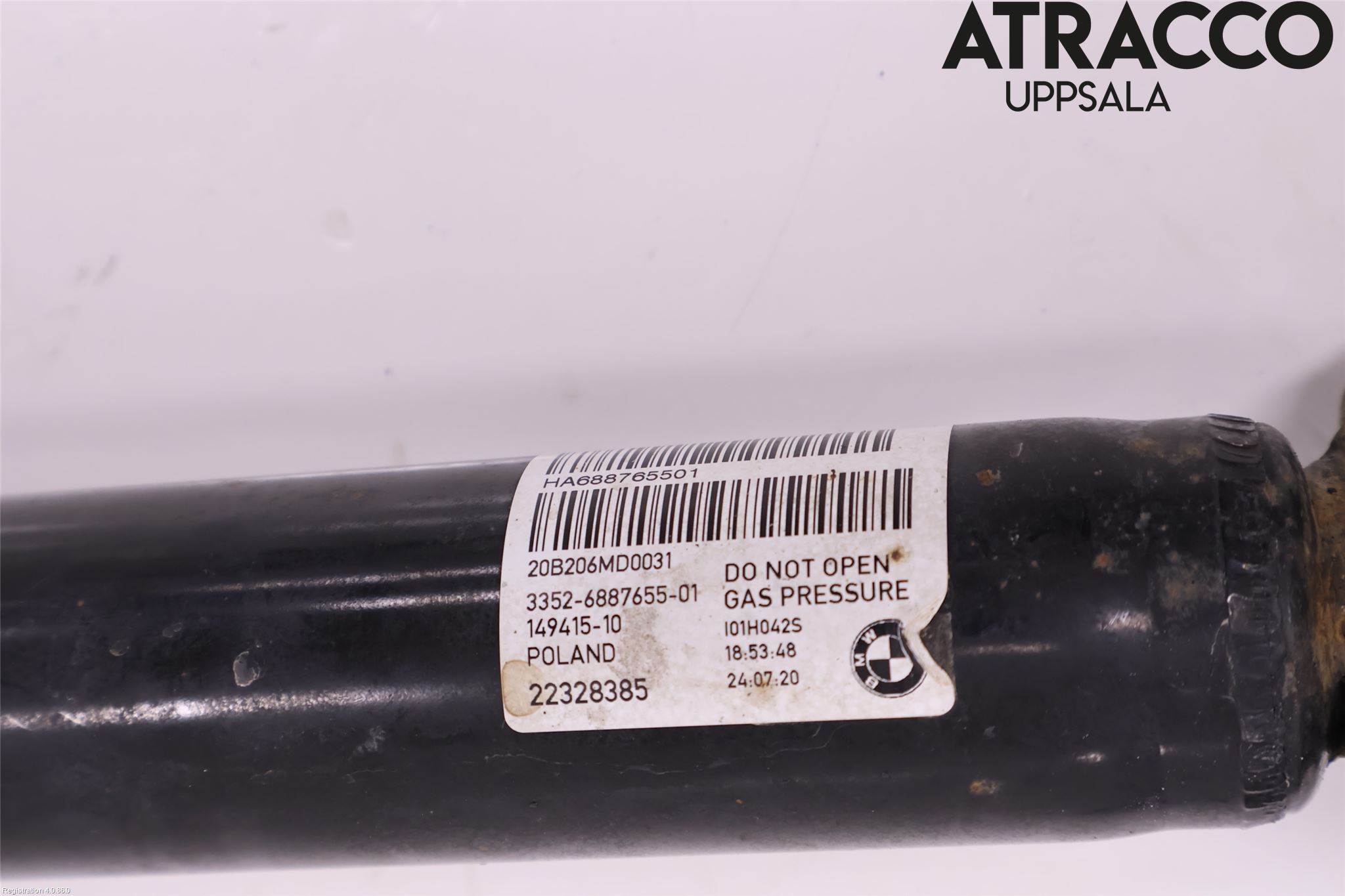 BMW i3 I01 13-22 Fjäderben Bak Vänster