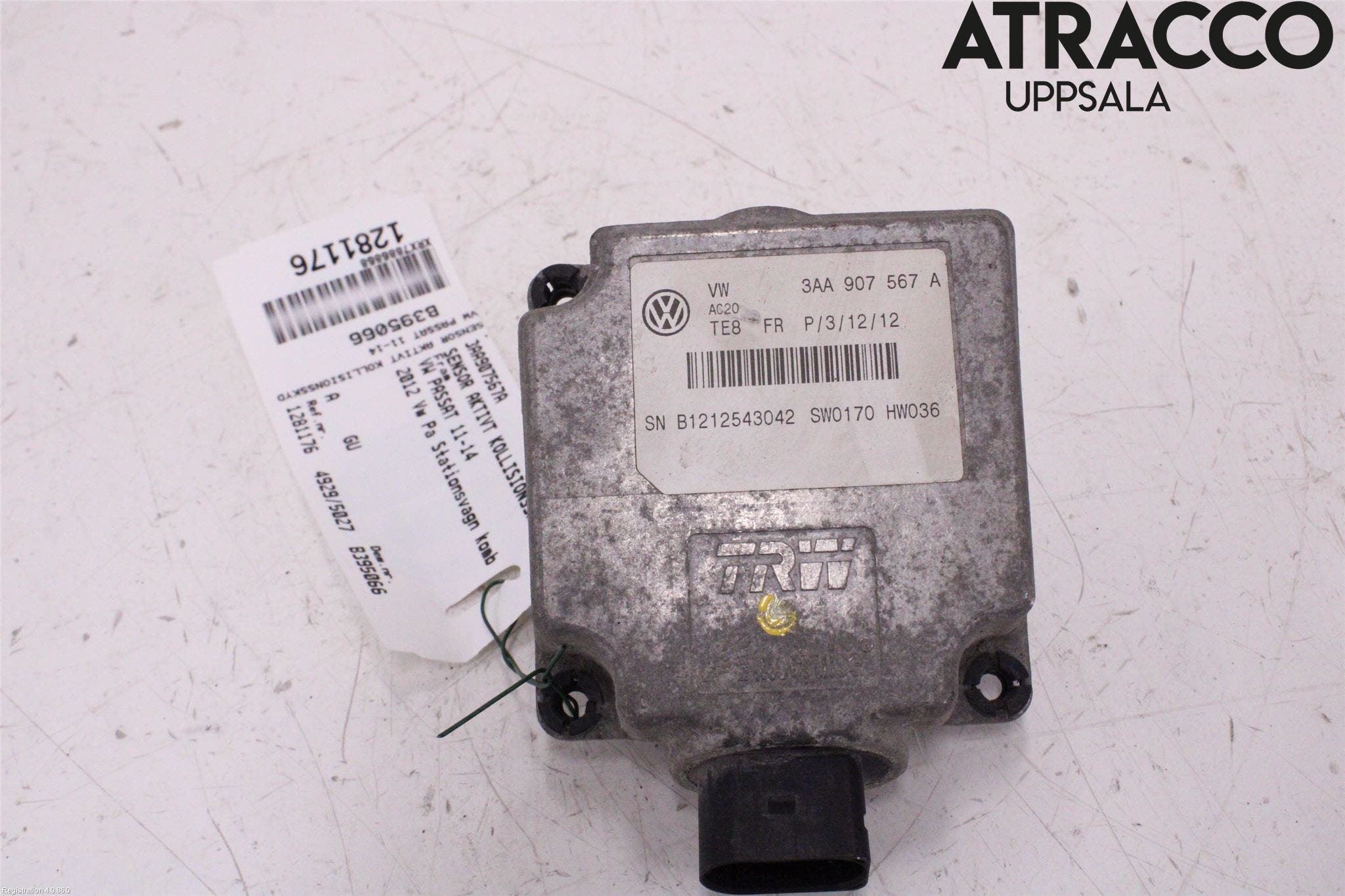 Volkswagen VW PASSAT 11-14 Sensor Aktivt Kollisionsskydd