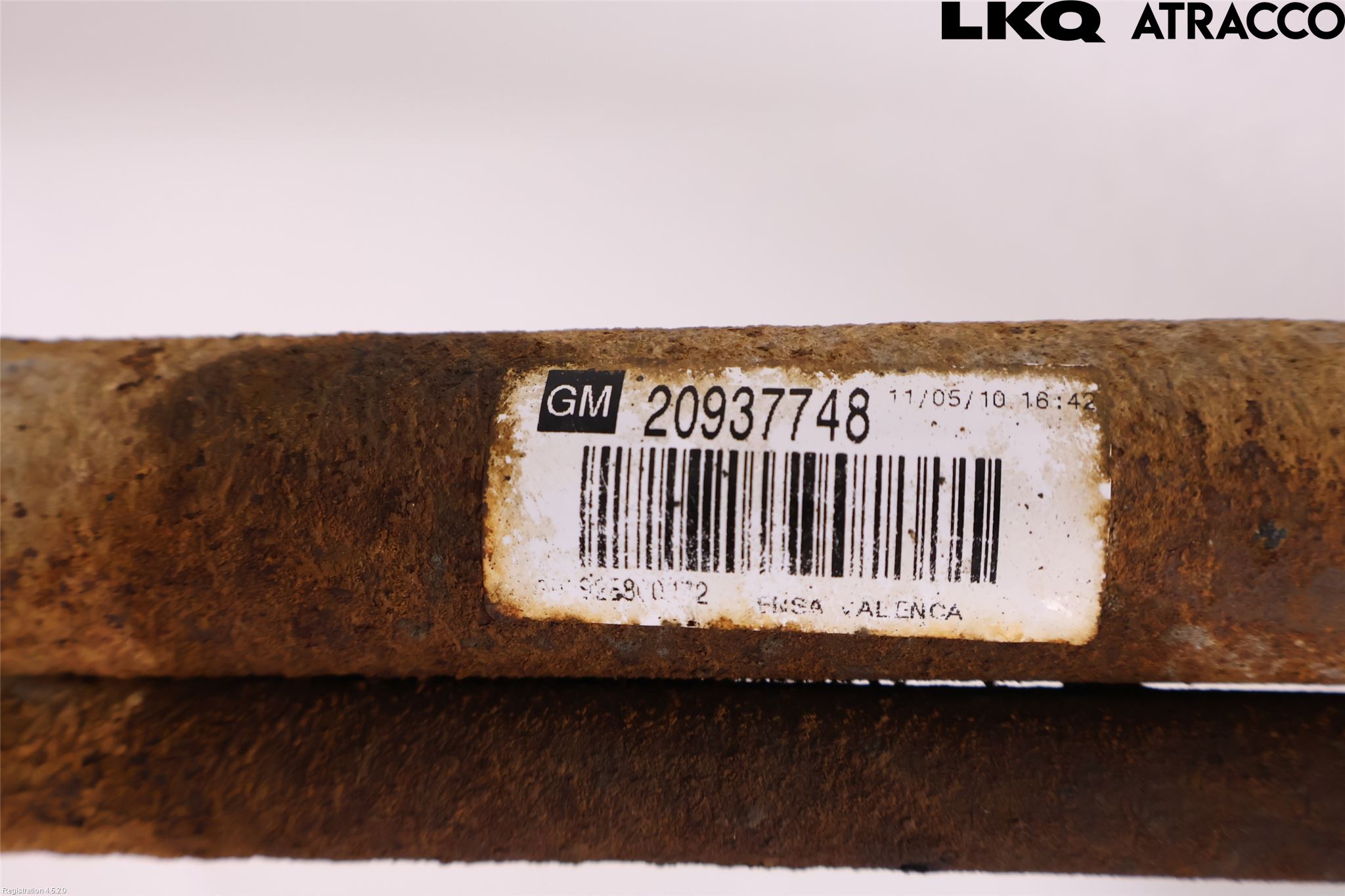 Saab 9-5 10-12 Bränslepåfyllnrör-Slang