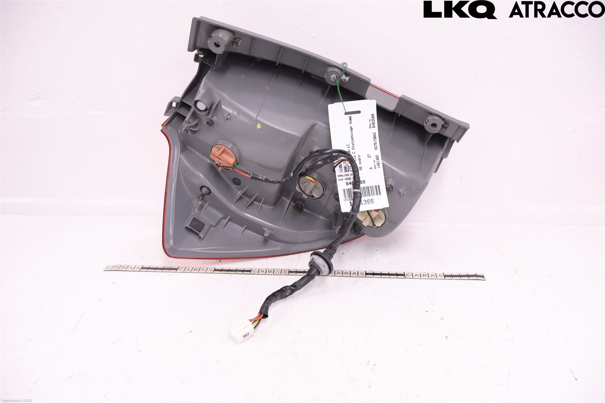 Kia CEED 06-12 Bakljus Höger