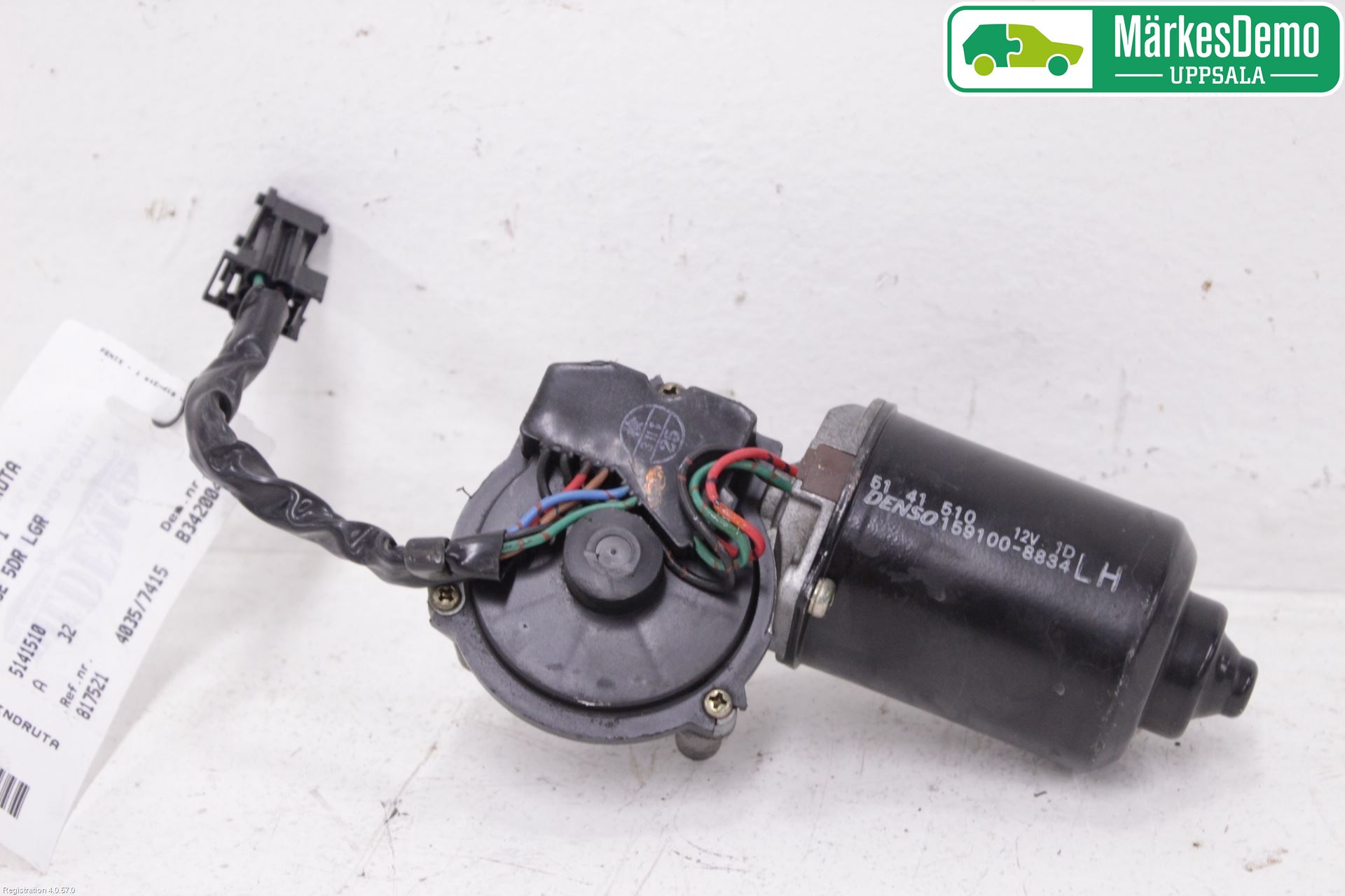 Saab 9-3 VER 1 98-03 Torkarmotor Vindruta