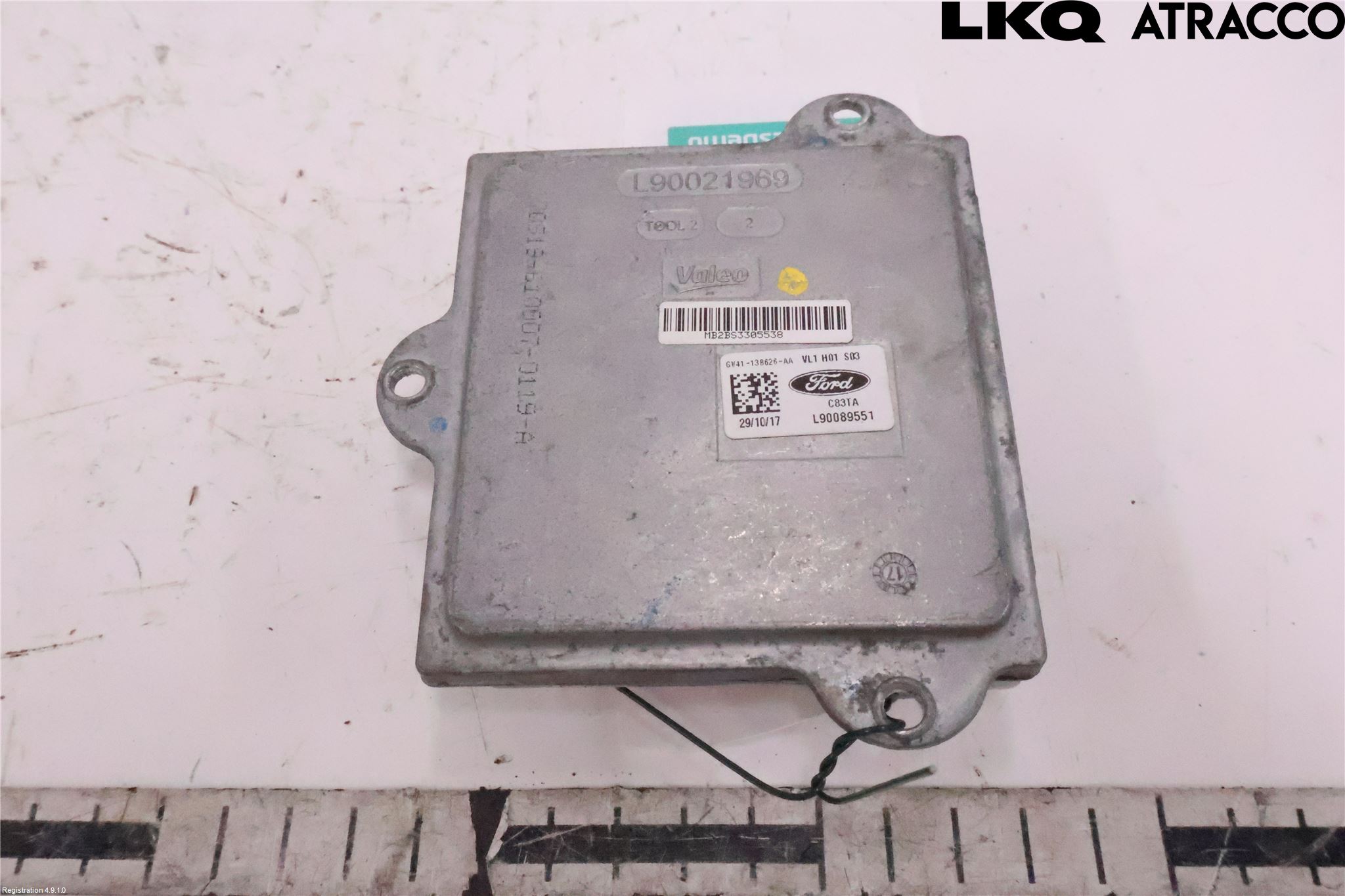 Ford KUGA 17-19 Styrenhet Strålkastare