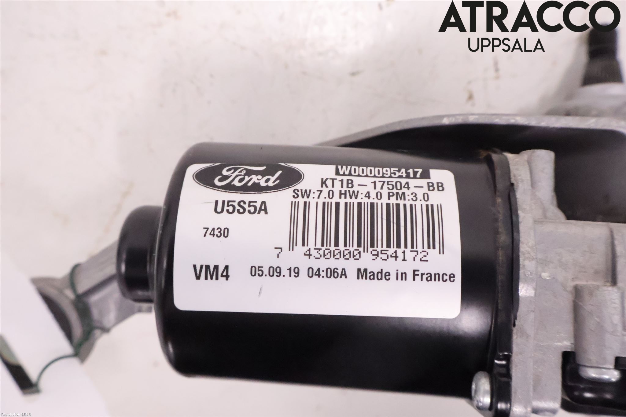 Ford TRANSIT/TOURNEO CONNECT 13-22 Torkarmotor Vindruta