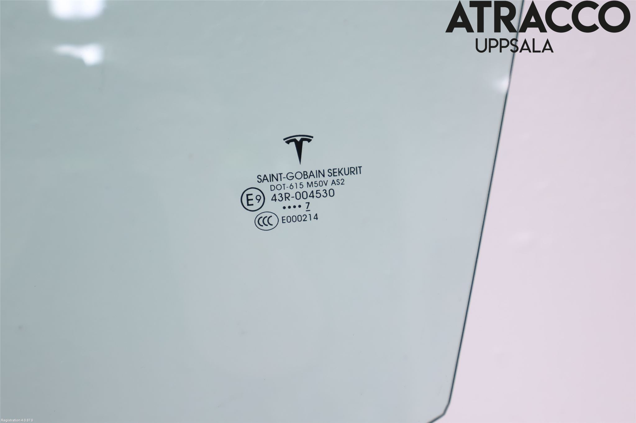 Tesla MODEL X 16- Dörruta Fram Vänster