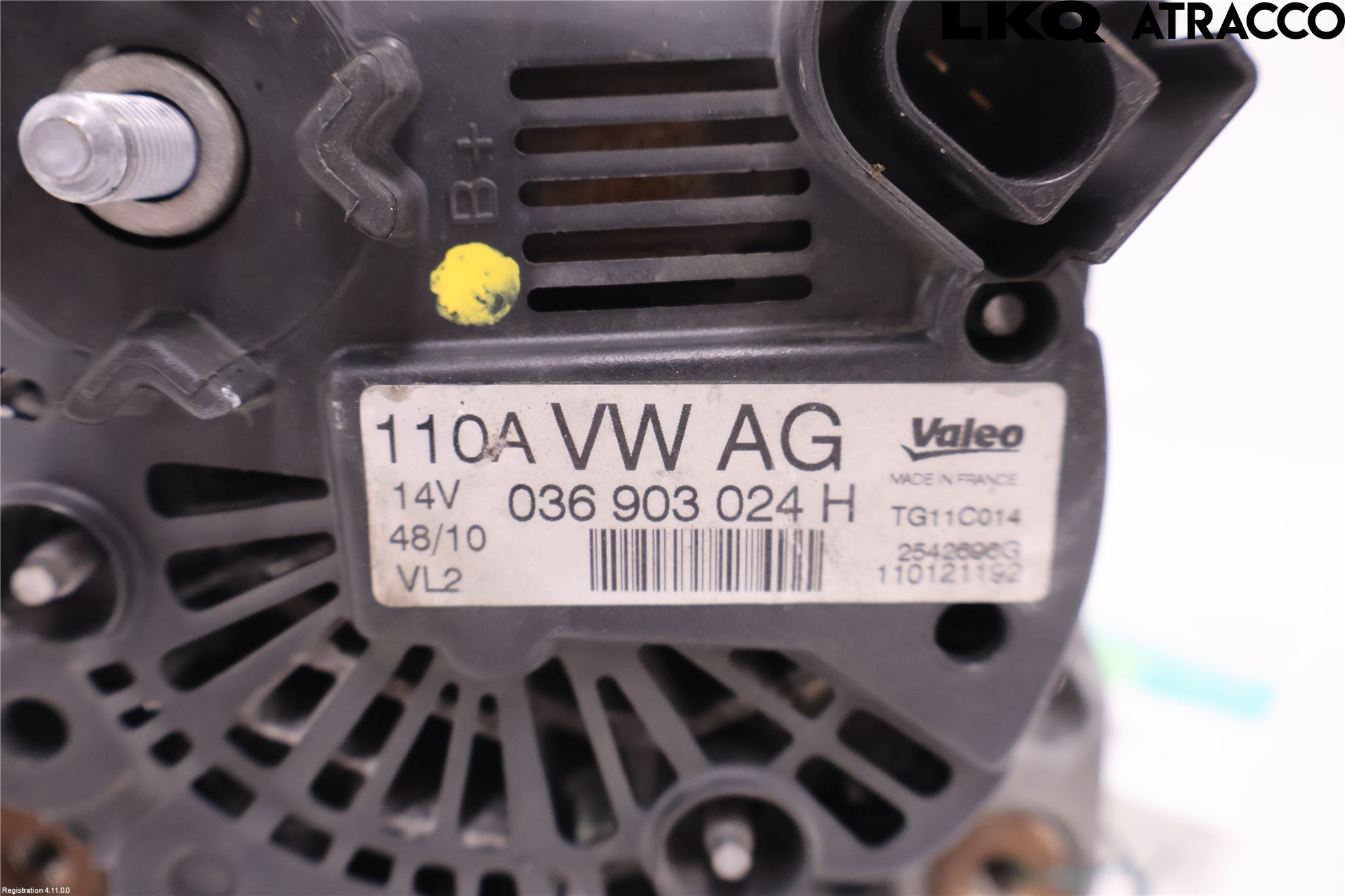 Volkswagen VW POLO 10-17 Generator