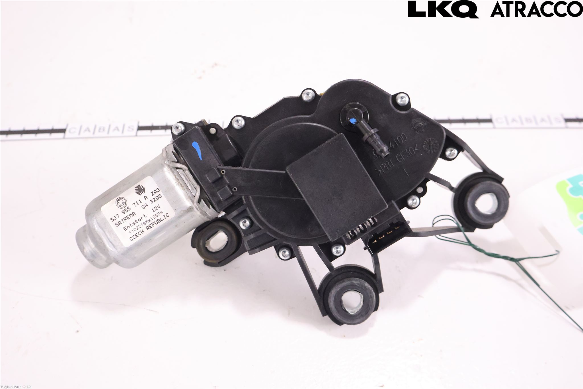 Skoda PRAKTIK Torkarmotor Baklucka