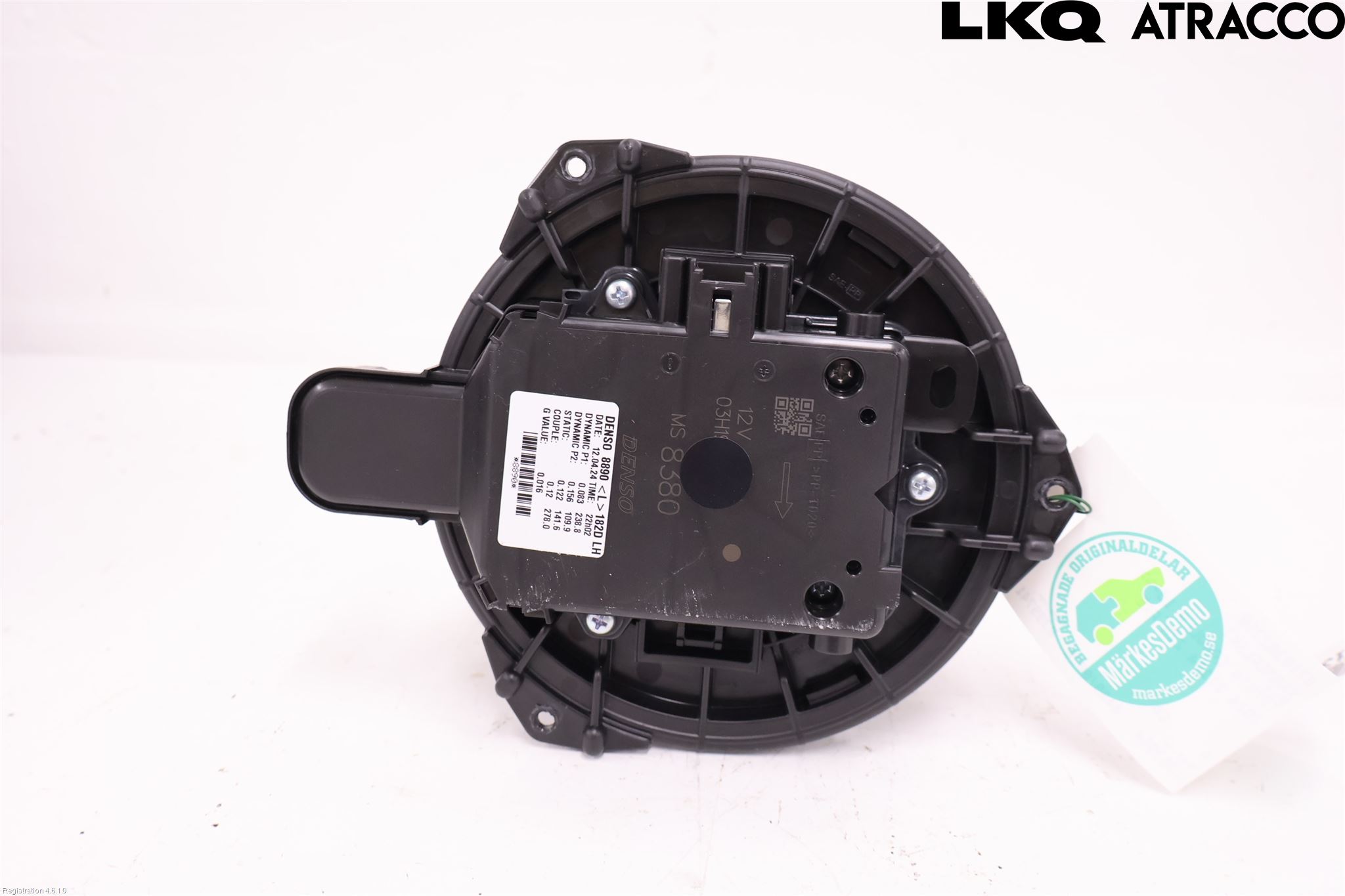 Toyota COROLLA 19- Värmefläkt