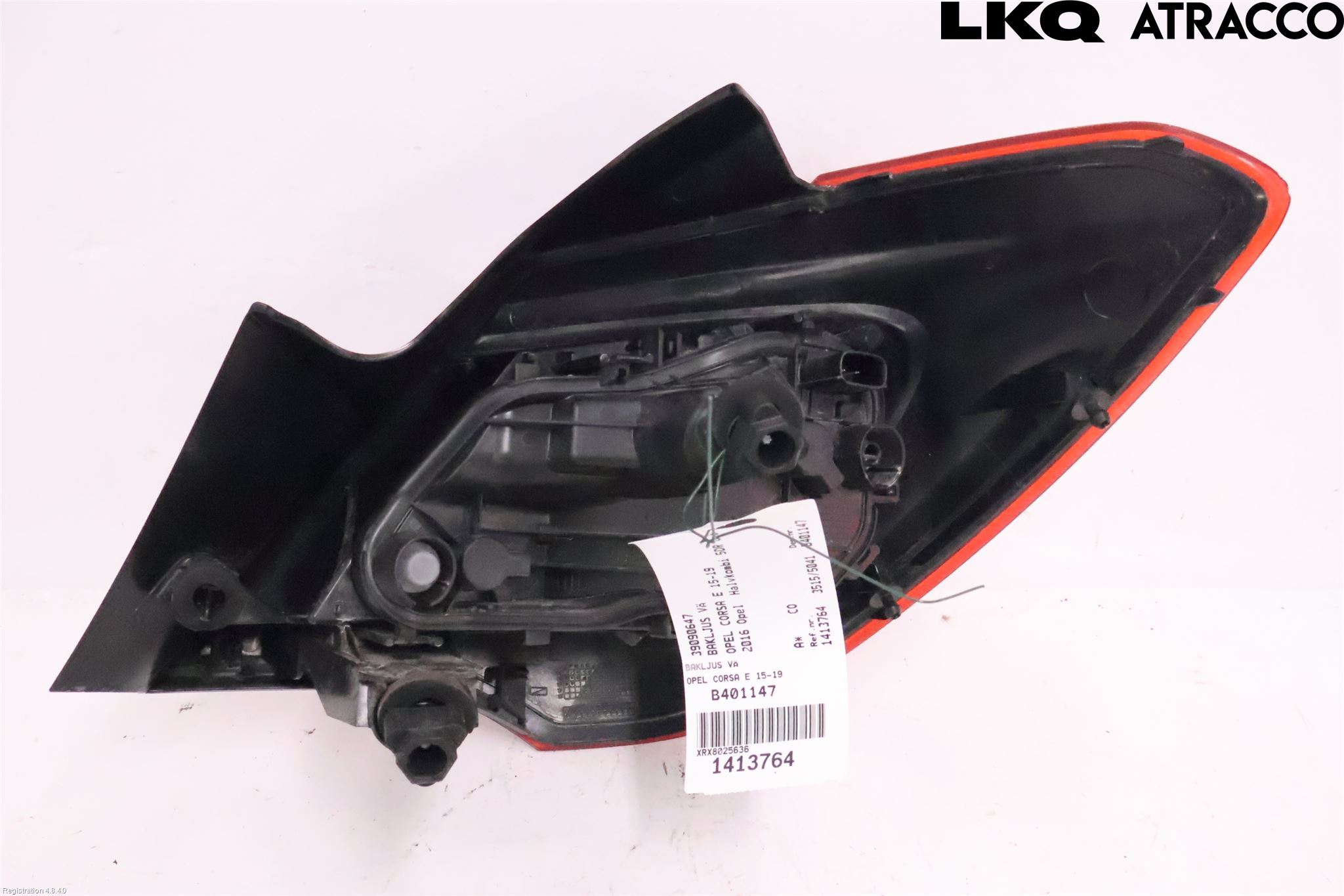 Opel CORSA E 15-19 Bakljus Lucka Hö