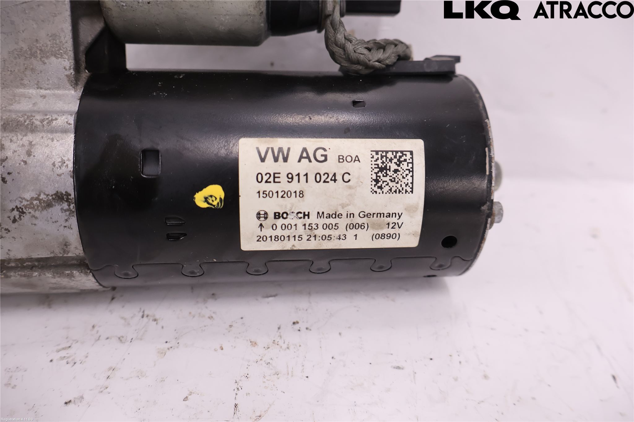Volkswagen VW CADDY 16-20 Startmotor Diesel