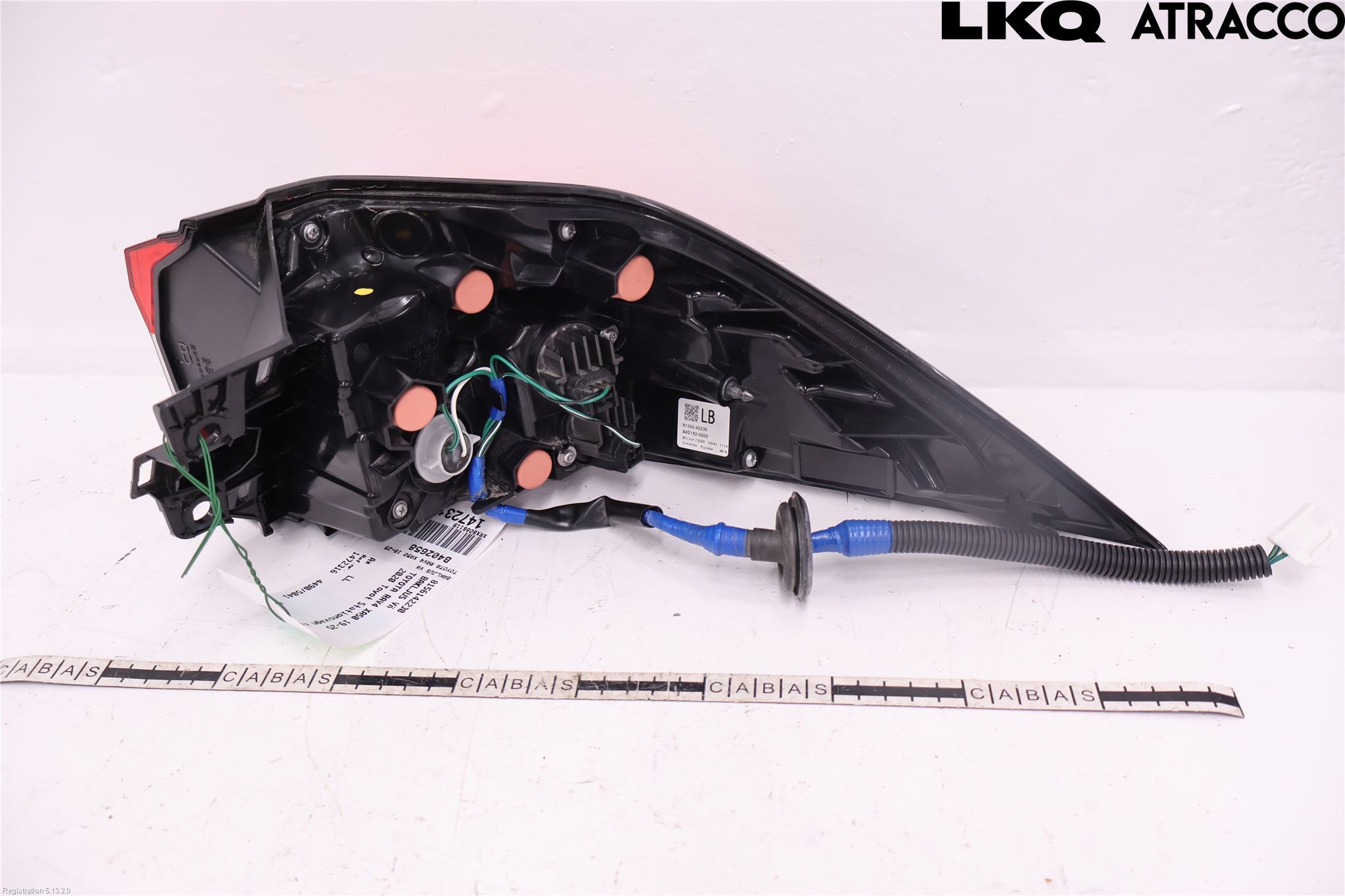 Toyota RAV4 19- Bakljus Vänster