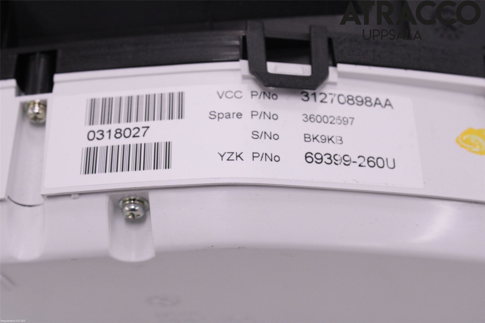 Volvo S80 07-13 Instrument Komb