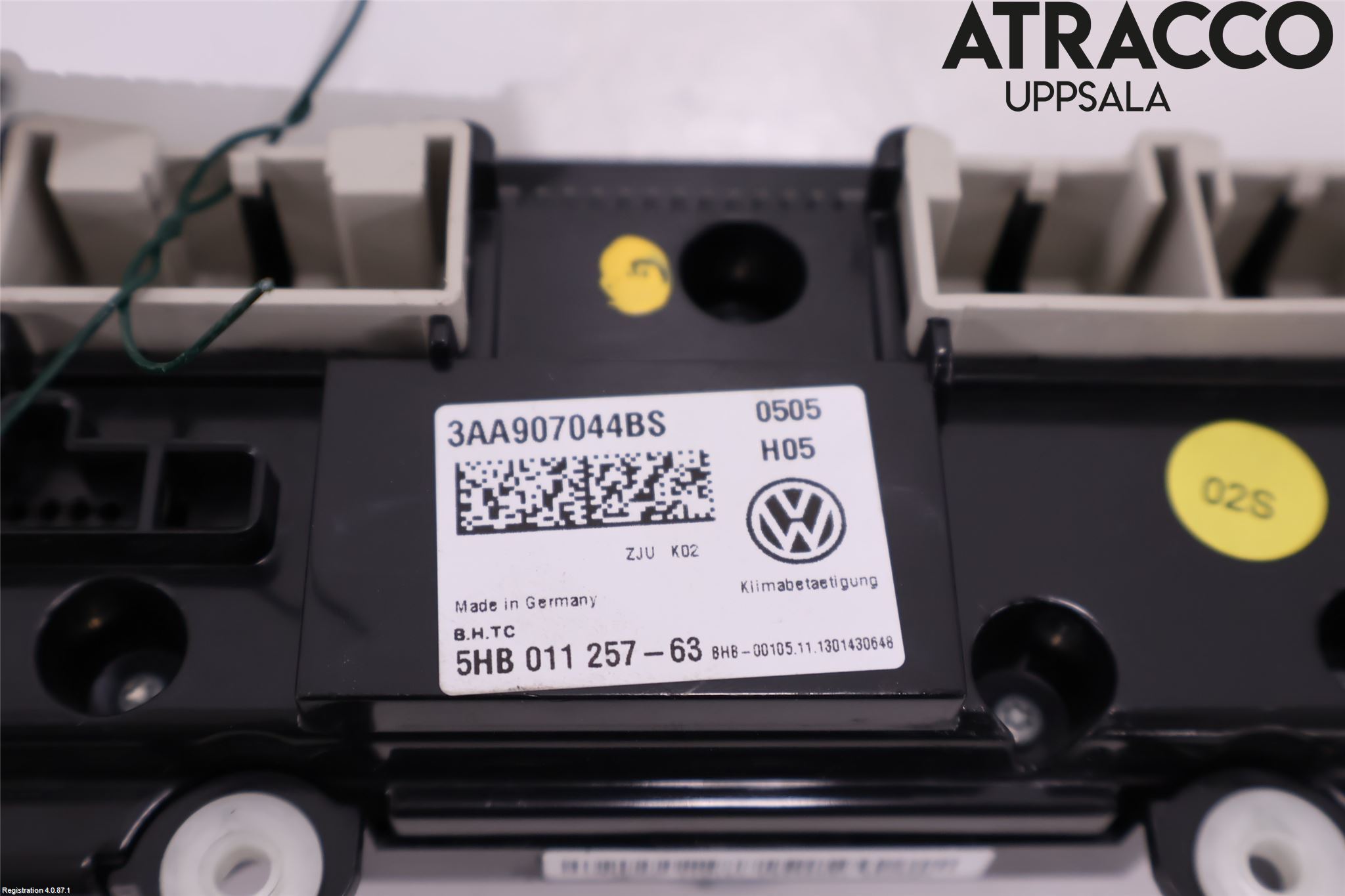 Volkswagen VW PASSAT 11-14 Ac Styrenhet Ac Manöveren