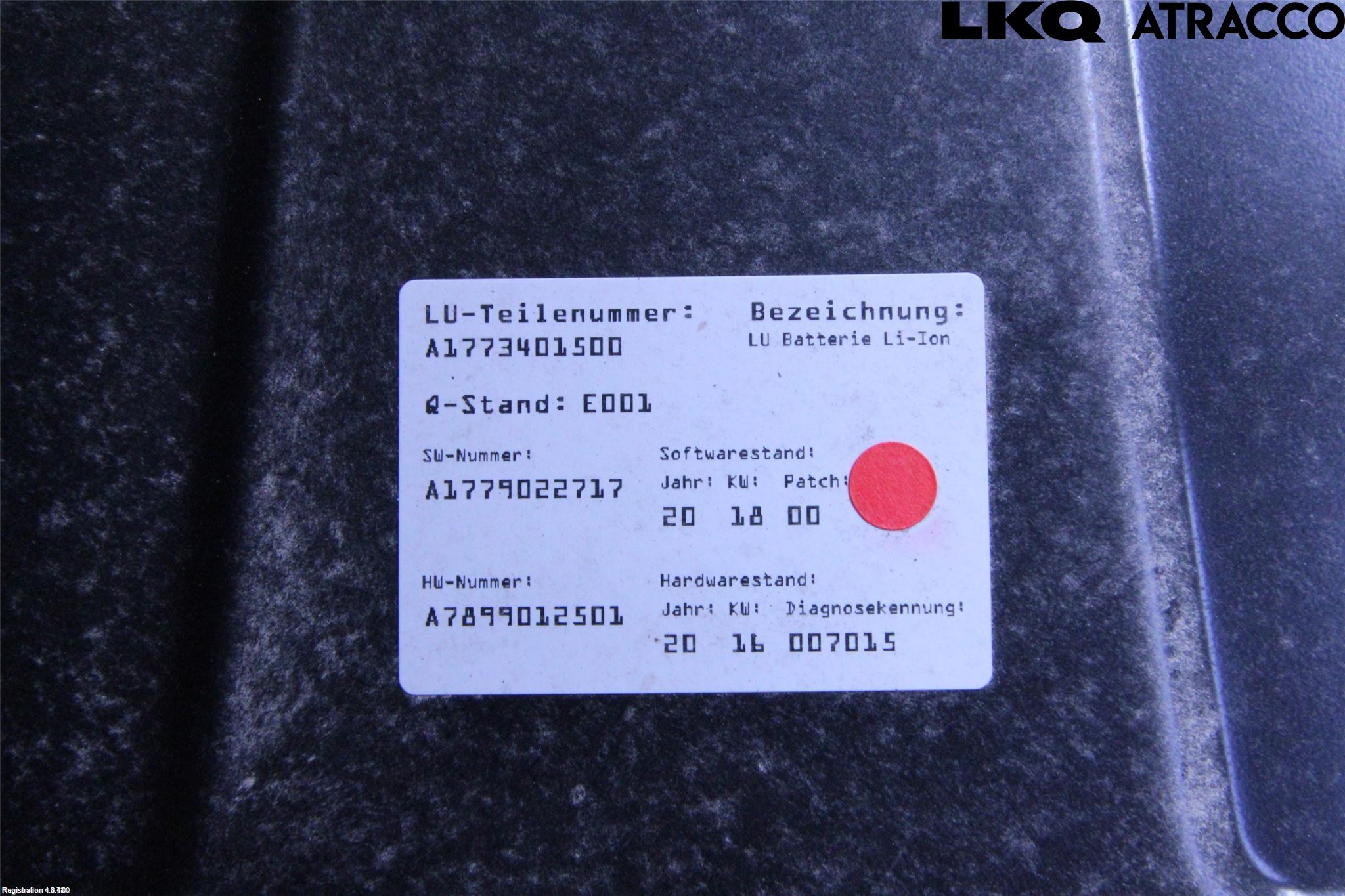 Mercedes-Benz MB B-KLASS (W247) 19- Batteri Högspänning