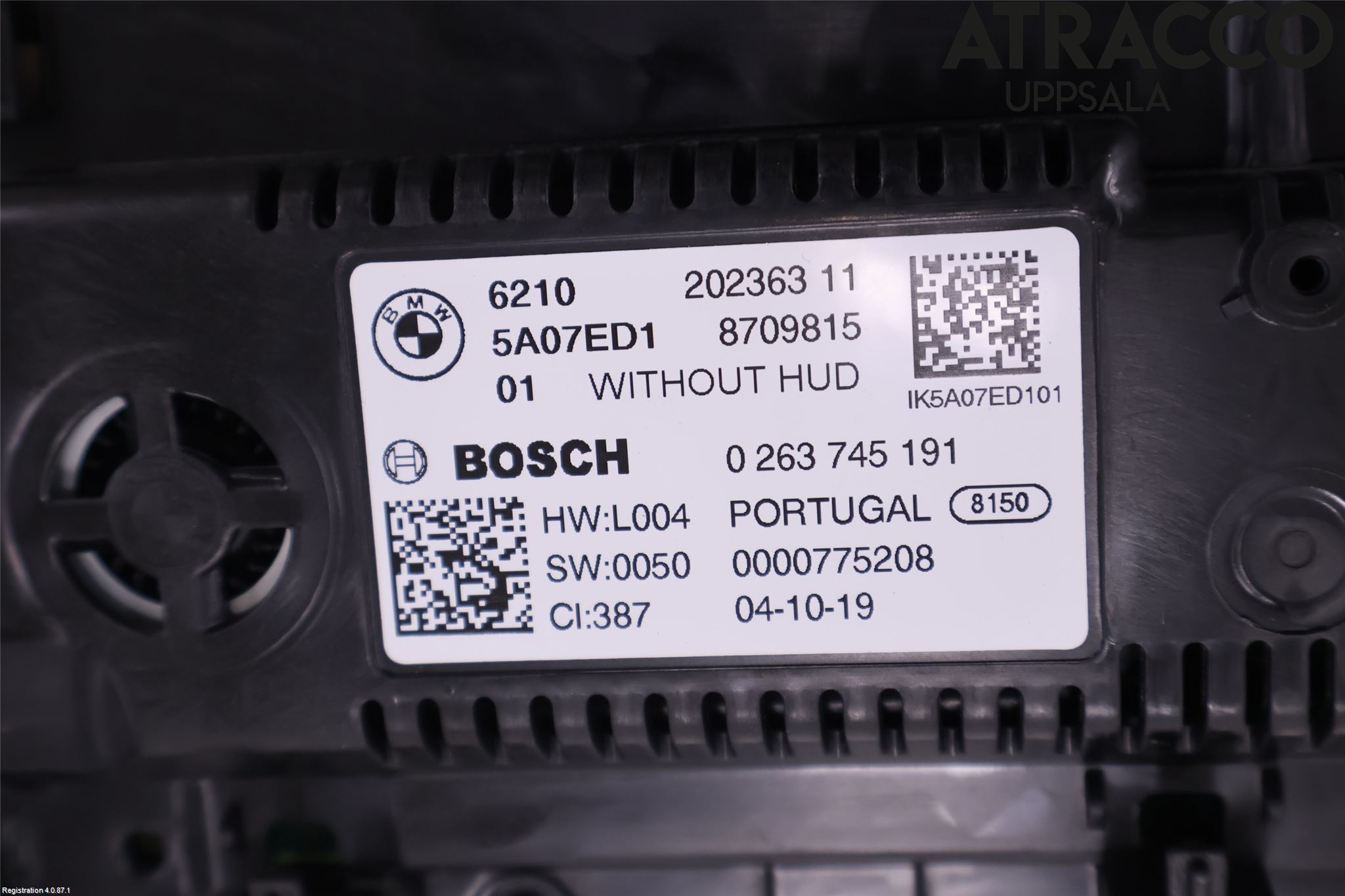 BMW X3 G01 18- Instrument Hast