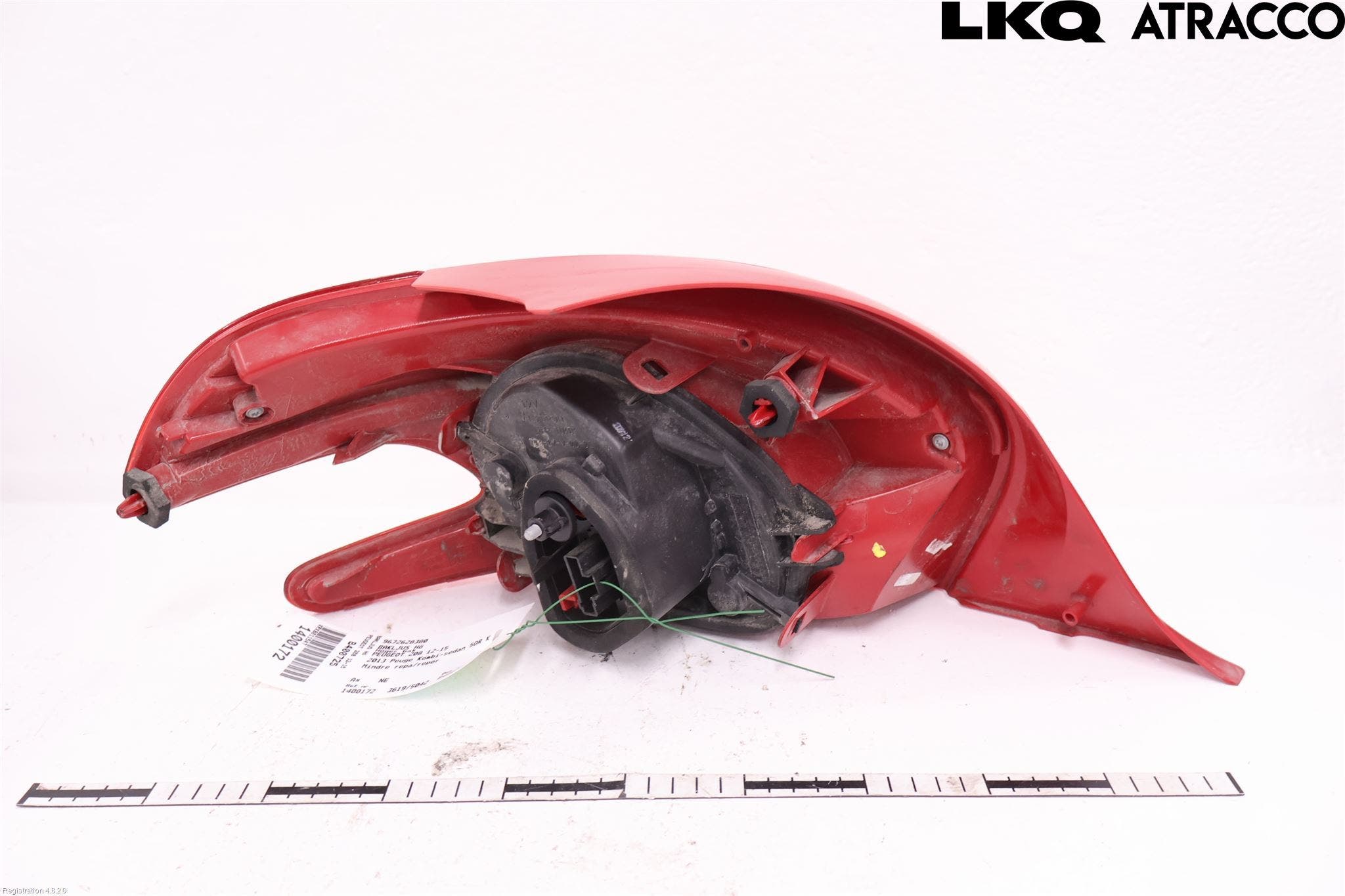 Peugeot 208 12-15 Bakljus Höger