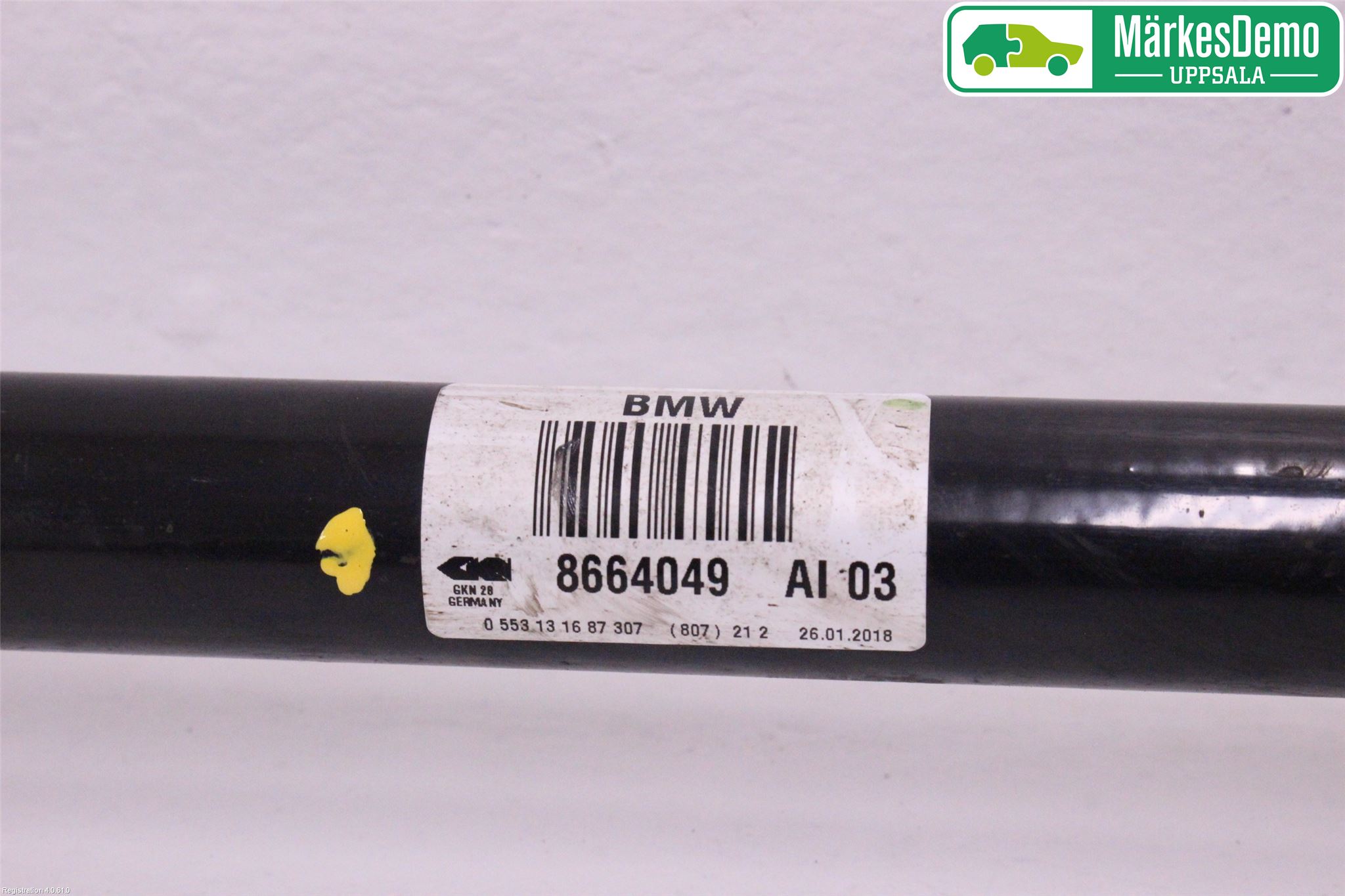 BMW 5 G30/G31/F90 17-23 Drivaxel Bak Vänster
