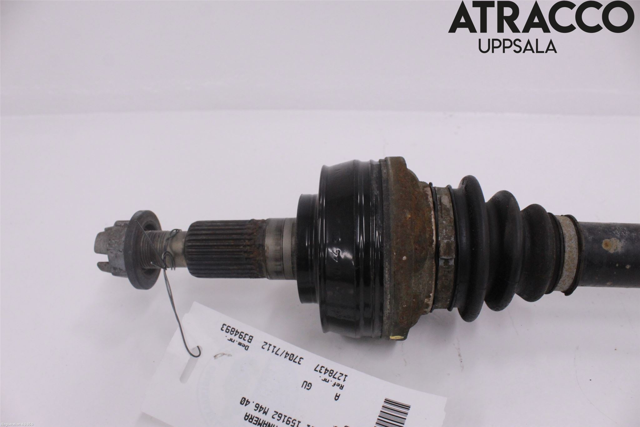 Porsche PANAMERA 09- Drivaxel Bak Höger