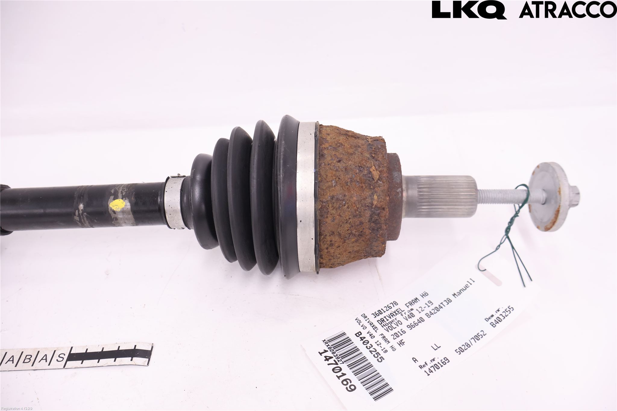 Volvo V40 12-19 Drivaxel Fram Höger
