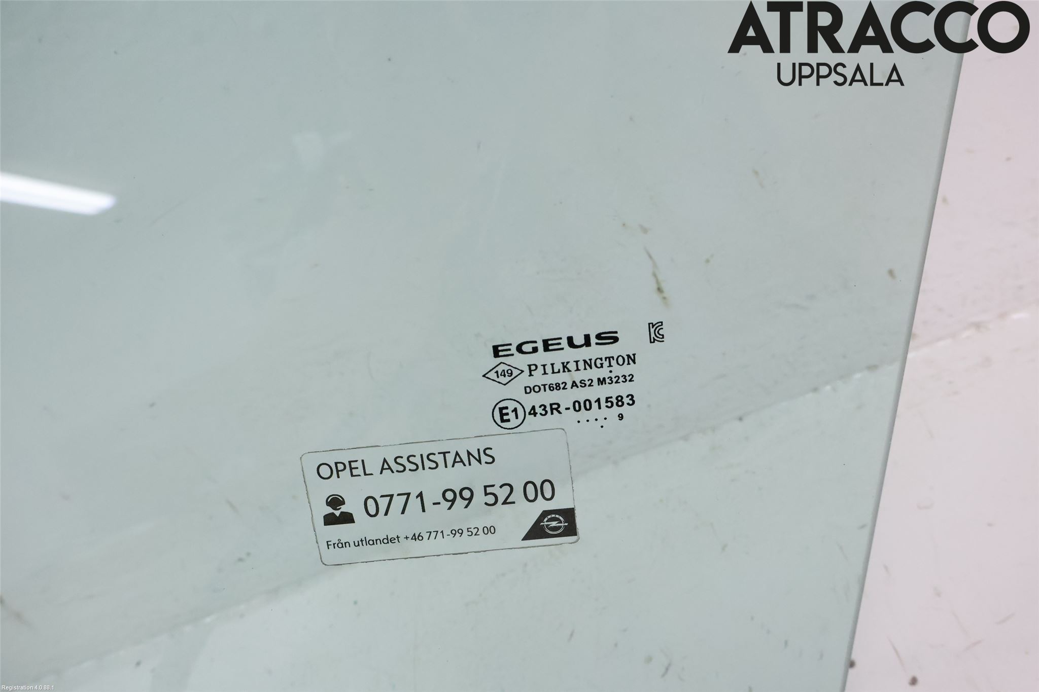 Opel MOVANO B 10-22 Dörruta Fram Vänster