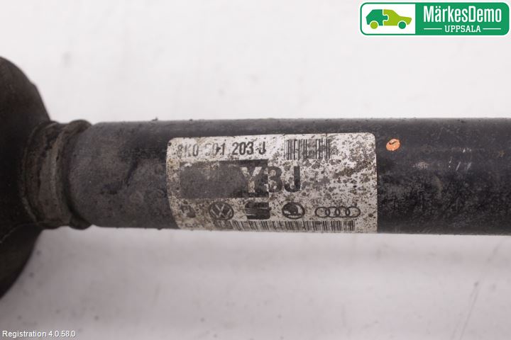 Audi A4/S4 08-11 Drivaxel Bak Vänster