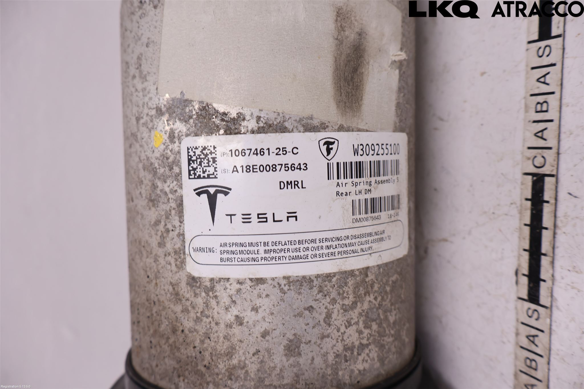 Tesla MODEL S 13- Fjäderben Bak Vänster