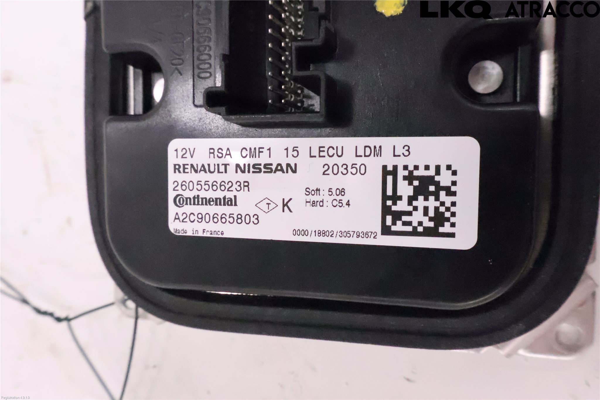 Renault MEGANE IV 16-23 Styrenhet Strålkastare