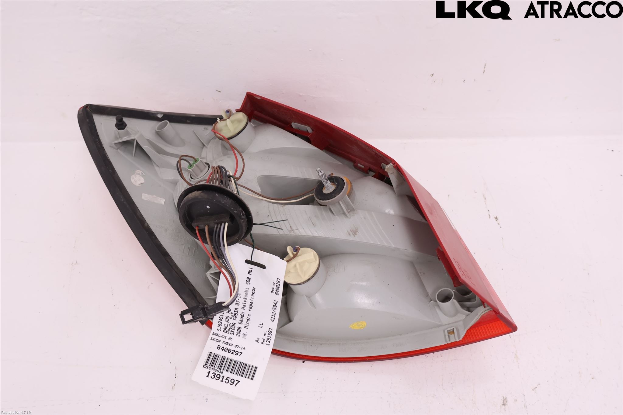 Skoda FABIA 07-14 Bakljus Höger