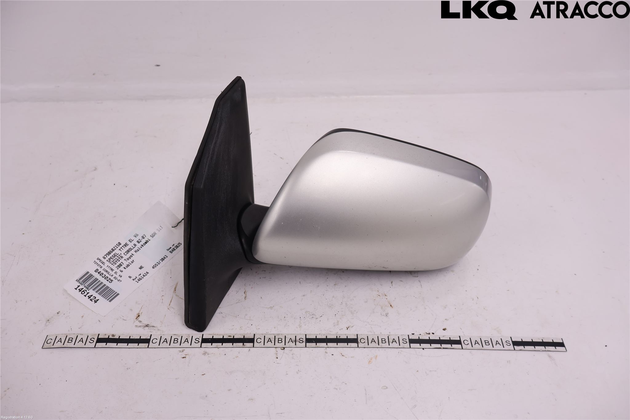 Toyota COROLLA 02-07 Spegel Yttre El Vä