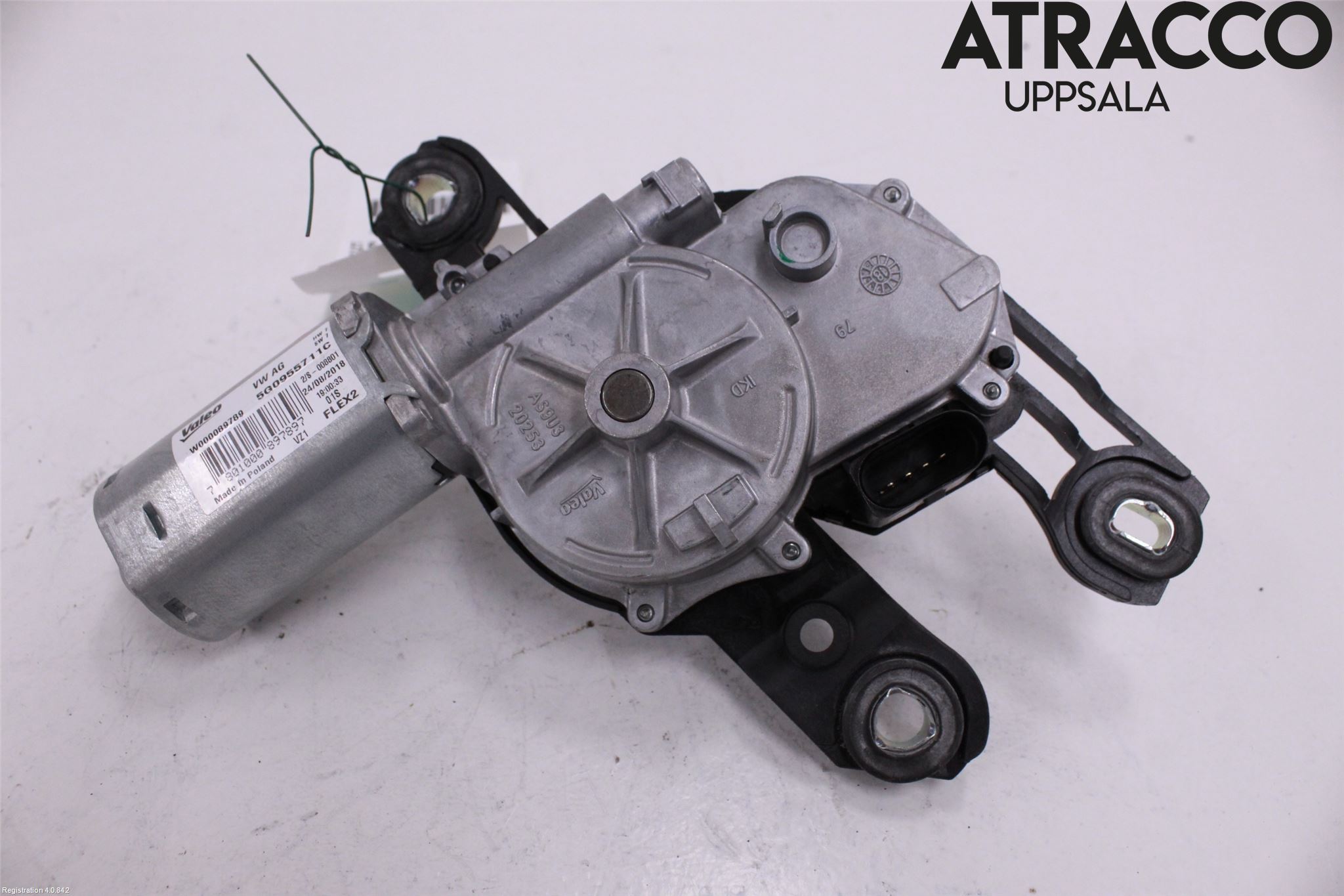 Volkswagen VW GOLF / E-GOLF VII 13-20 Torkarmotor Baklucka