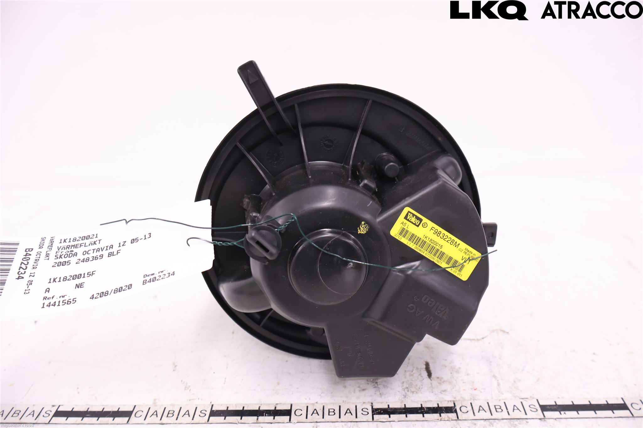 Skoda OCTAVIA (1Z) 05-13 Värmefläkt
