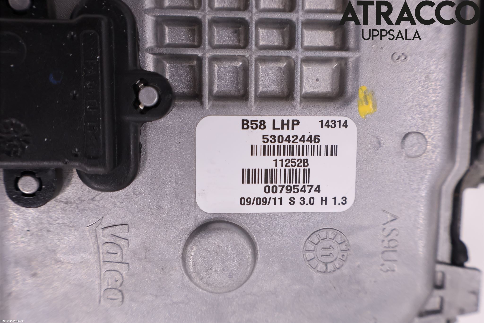 Citroen C4 GRAND PICASSO 07-13 Torkarmotor Vindruta