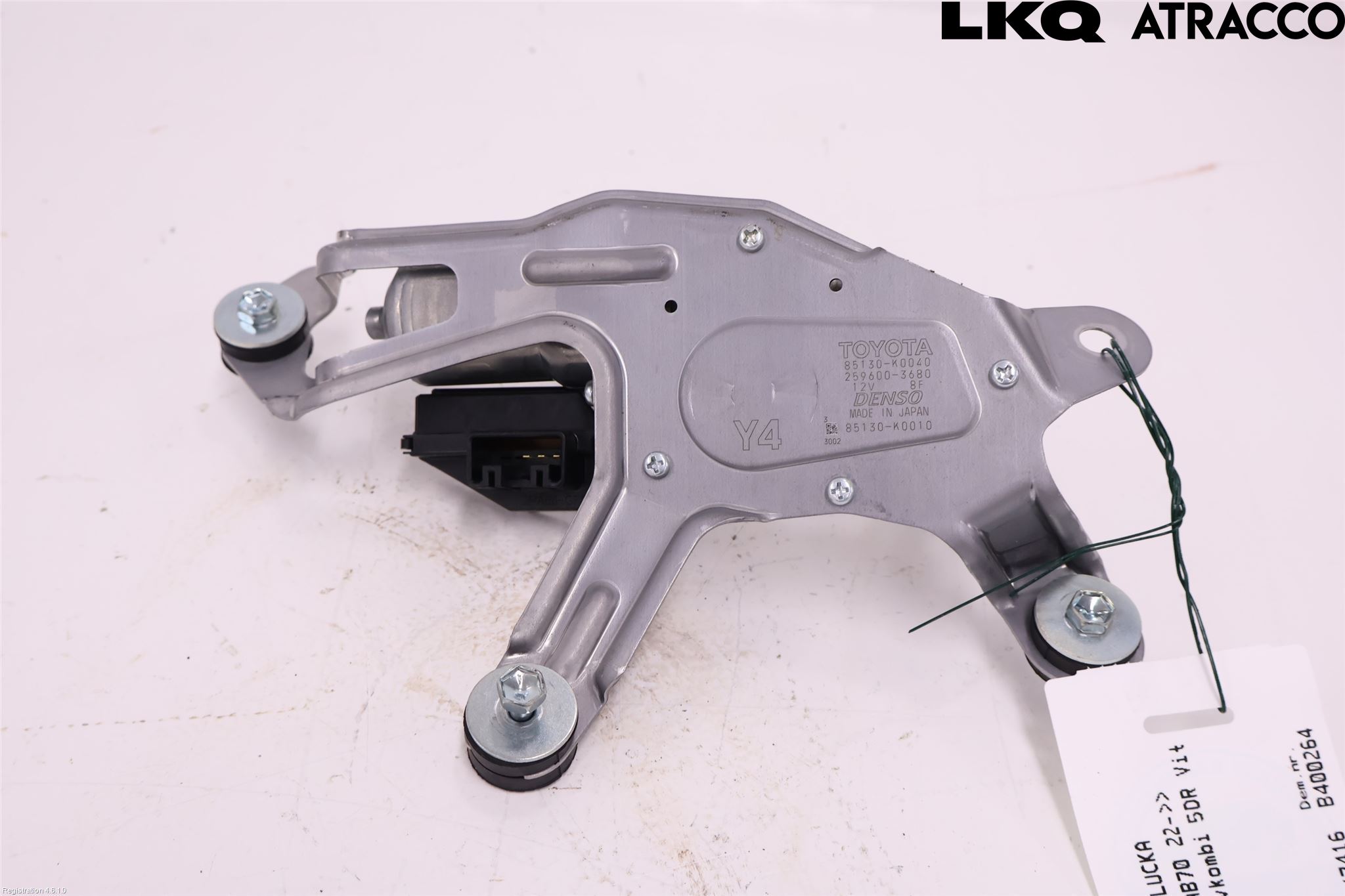 Toyota AYGO X AB70 22- Torkarmotor Baklucka