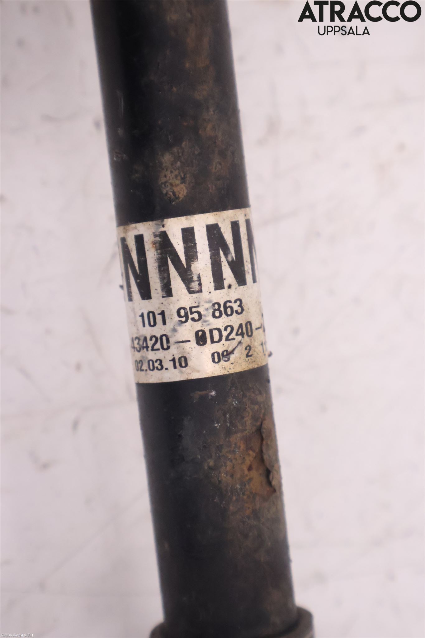 Toyota YARIS XP90 06-11 Drivaxel Fram Vänster
