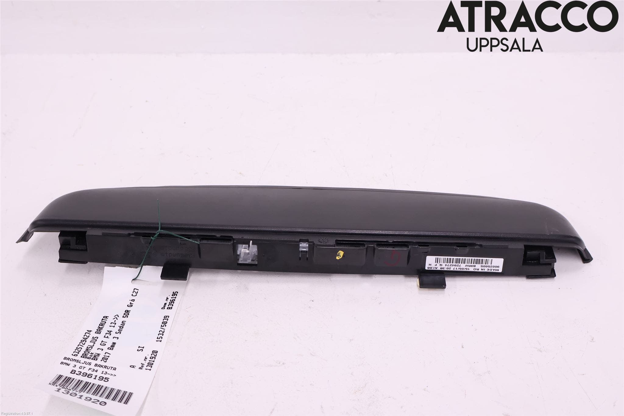 BMW 3 GT F34 13-19 Bromsljus Bakruta