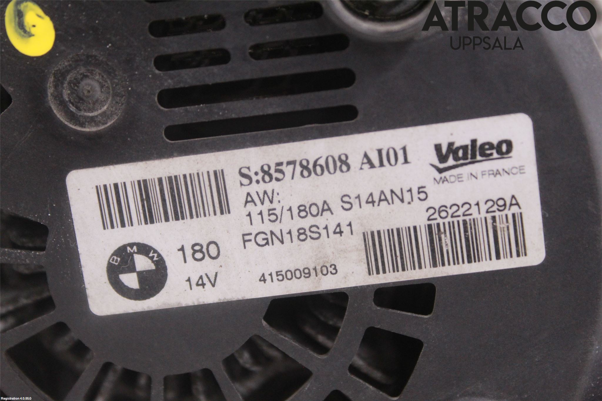BMW 3 GT F34 13-19 Generator