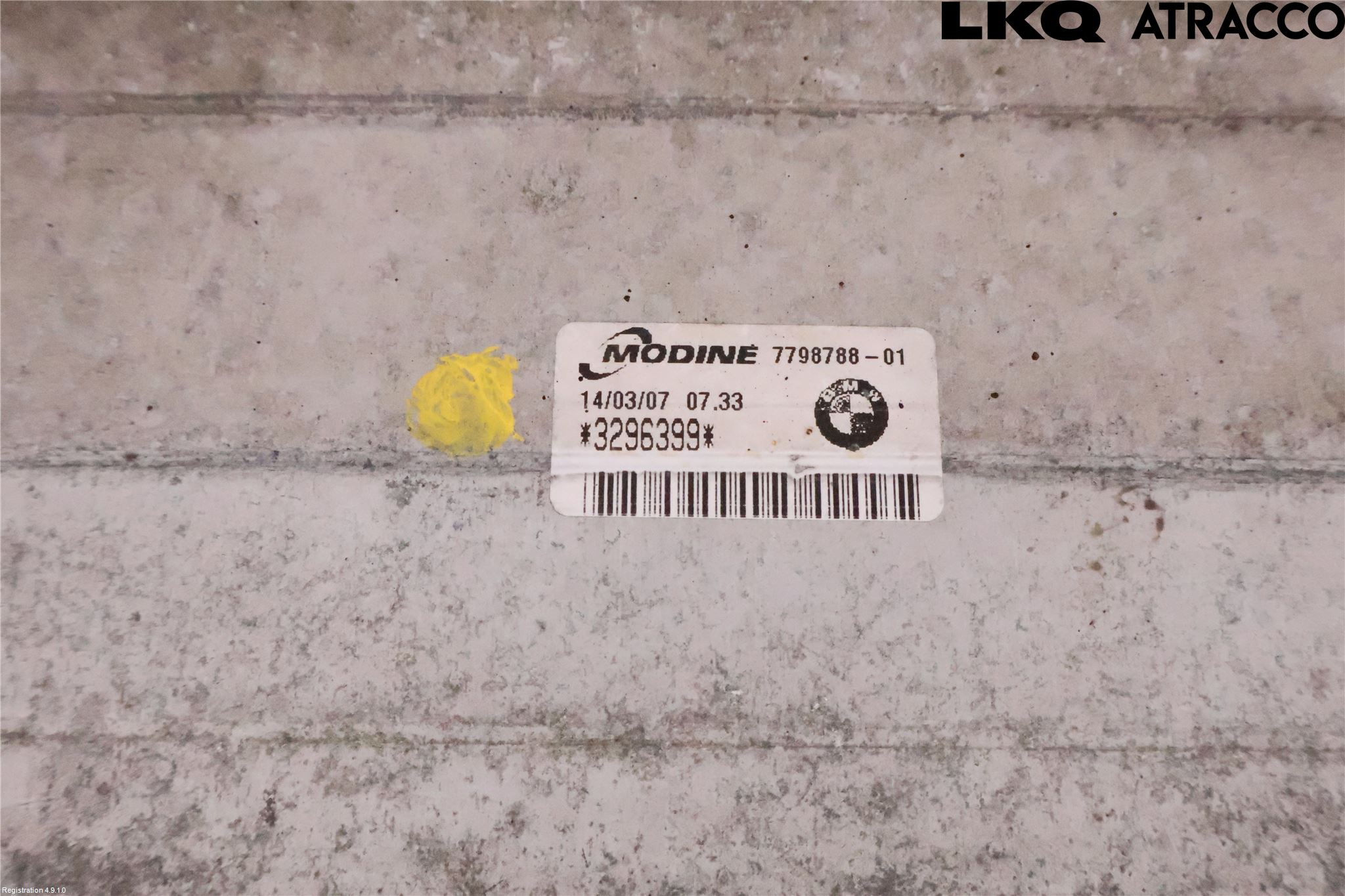 BMW 1 E87/81 5D/3D 03-11 Laddluft-Intercooler Kyl