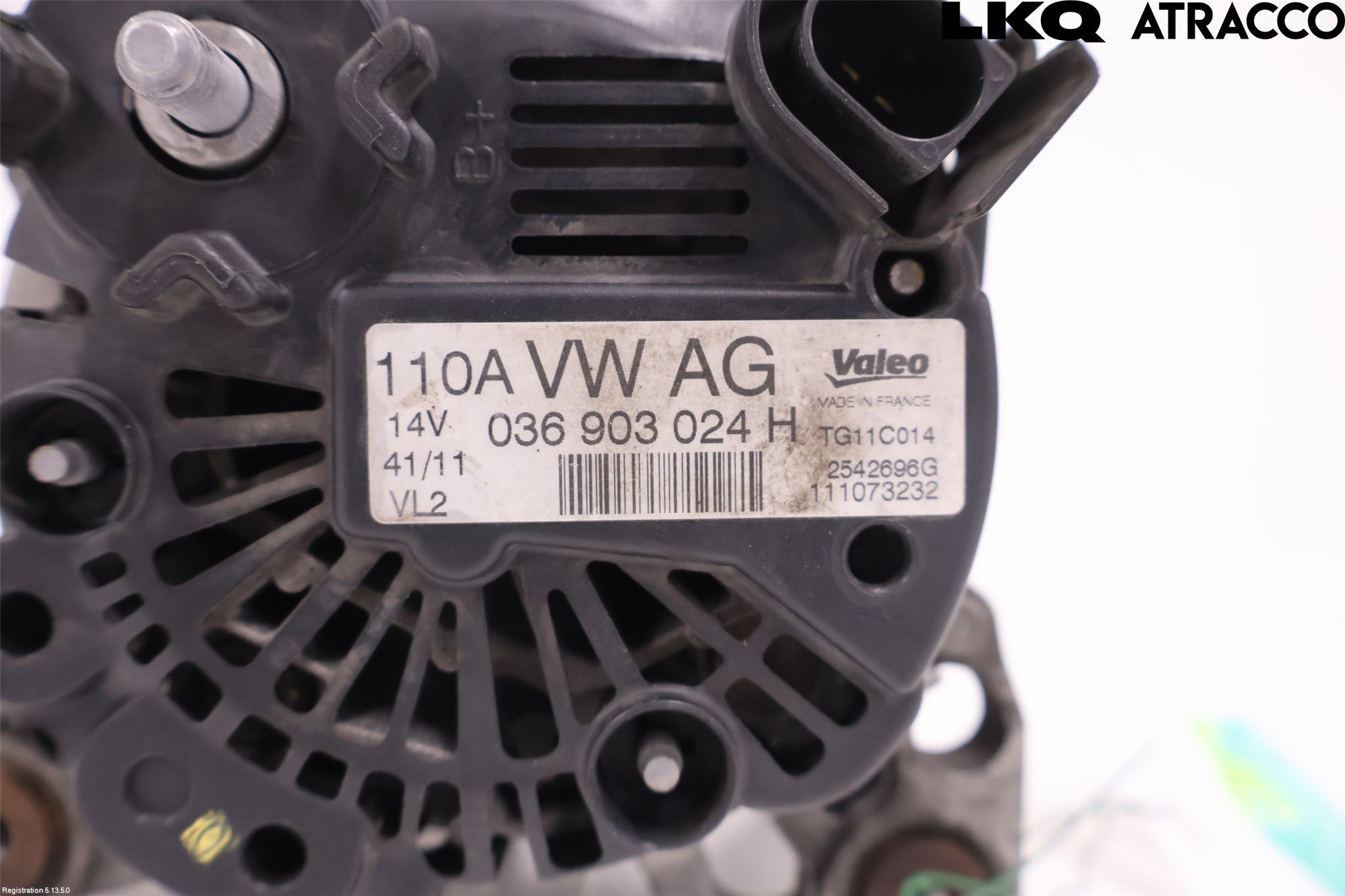 Volkswagen VW POLO 10-17 Generator