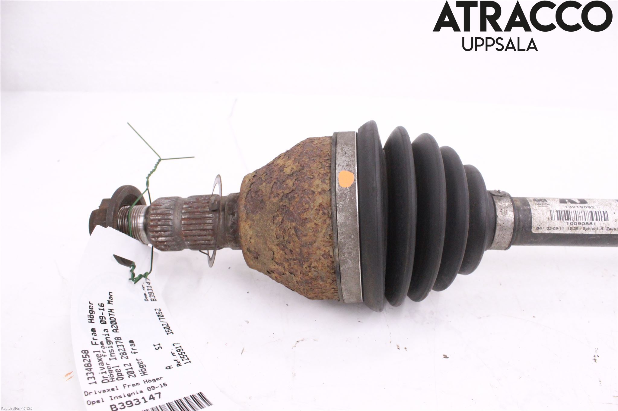 Opel INSIGNIA 09-16 Drivaxel Fram Höger